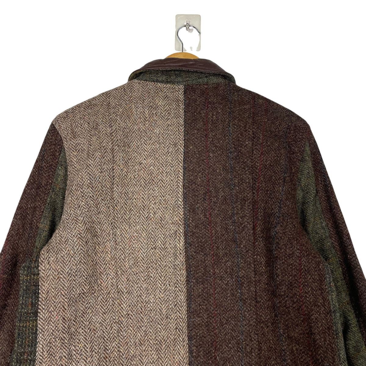 Harris Tweed × Japanese Brand 💥KEATON CHASE BY HARRIS TWEED BUTTON JACKET Size US M / EU 48-50 / 2 - 12 Thumbnail