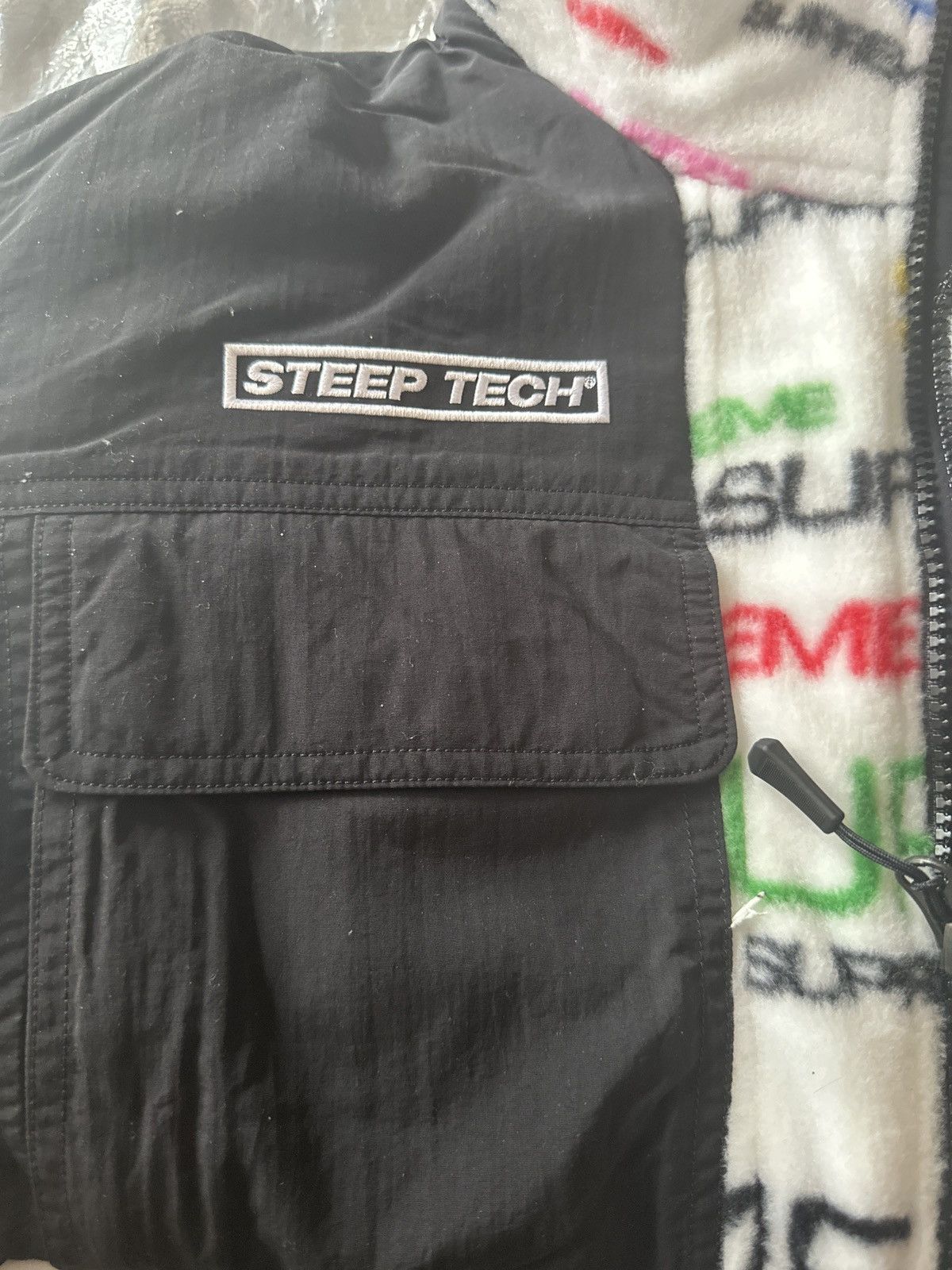 Supreme × The North Face SUPREME x North Face Steep Tech Fleece White Size XL FW21 Size US XL / EU 56 / 4 - 13 Thumbnail