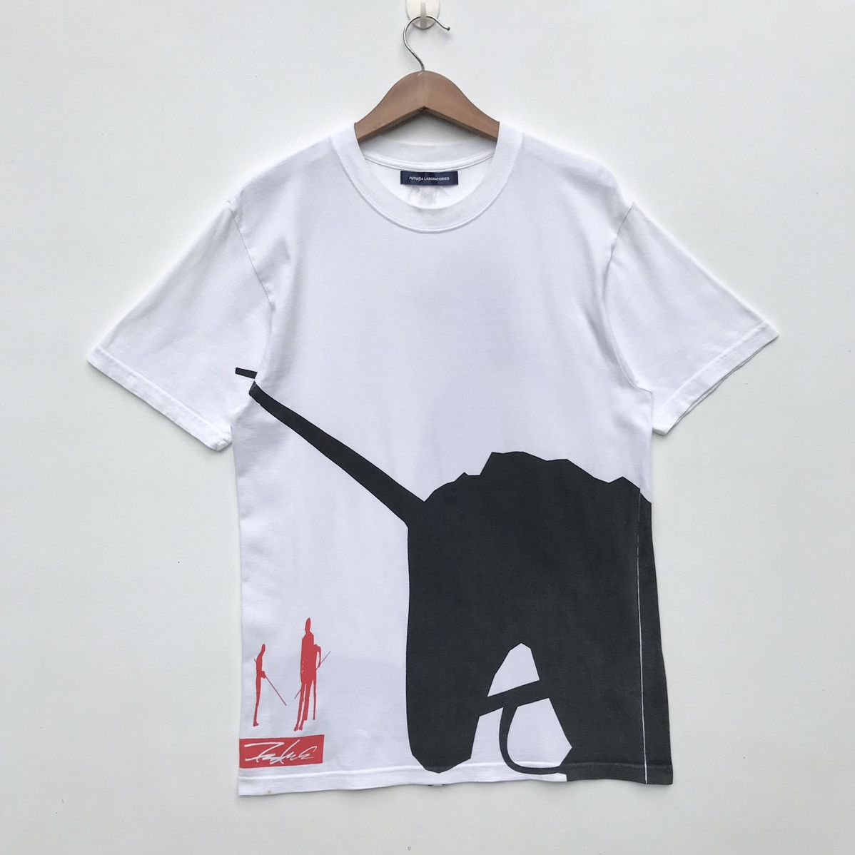 image of vintage Futura Laboratories Tee Futura Laboratories in White, Men's (Size Medium)
