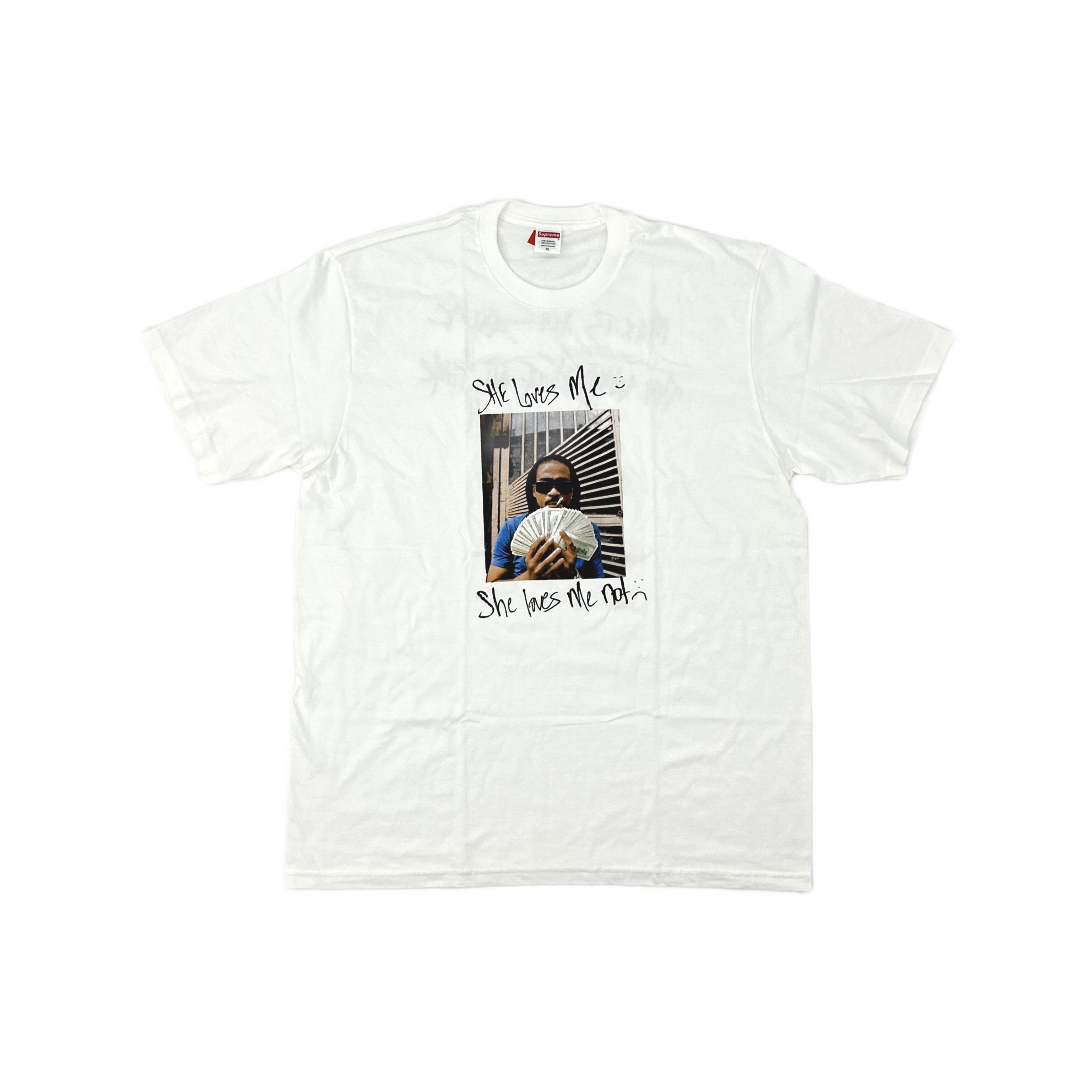 Supreme Supreme Max B She Loves Me T-Shirt White Size XL Size US XL / EU 56 / 4 - 1 Thumbnail