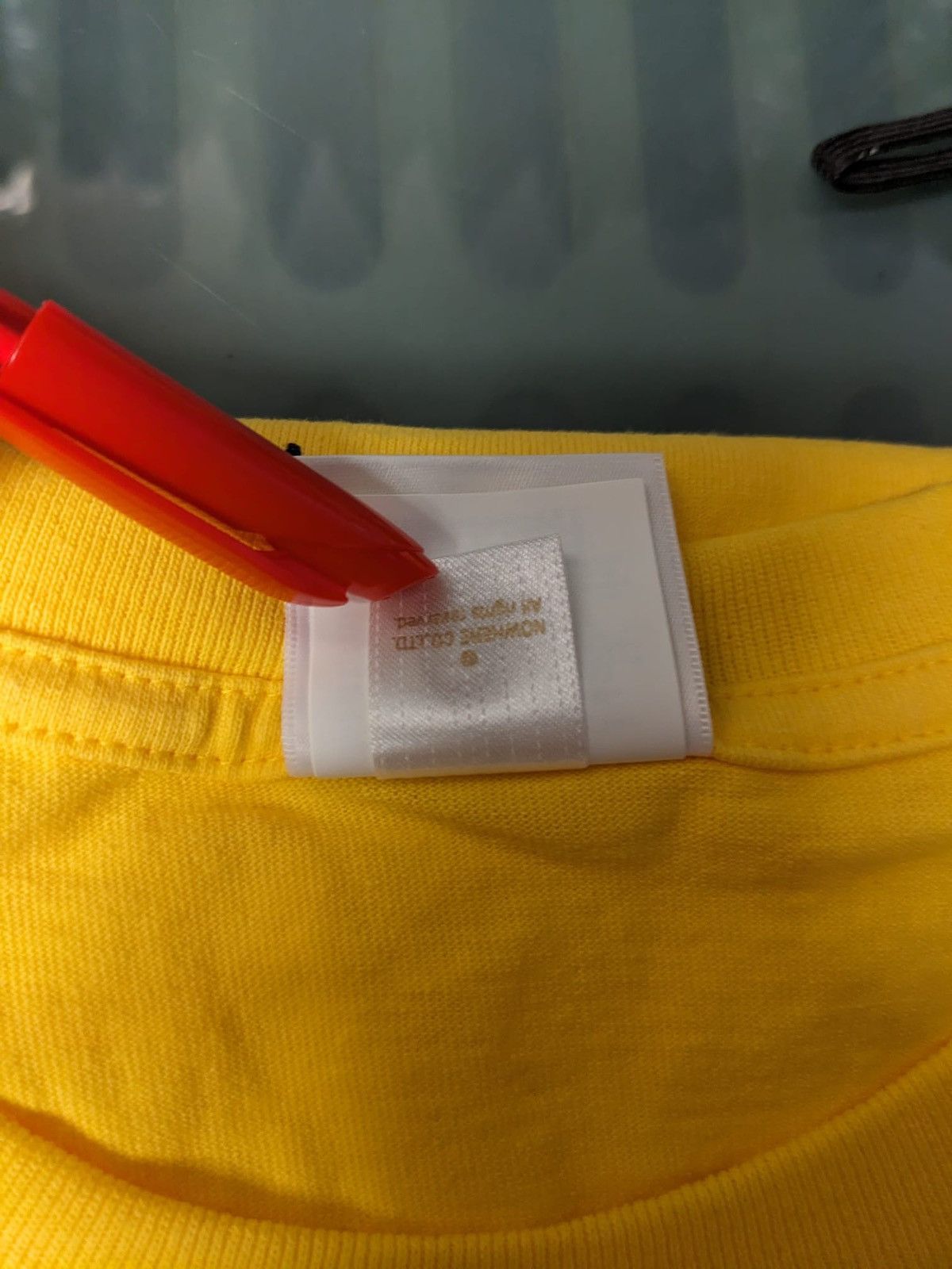 Bape BAPE Keith Haring Foundation Tee 2 XL Yellow a bathing ape Size US XL / EU 56 / 4 - 10 Thumbnail