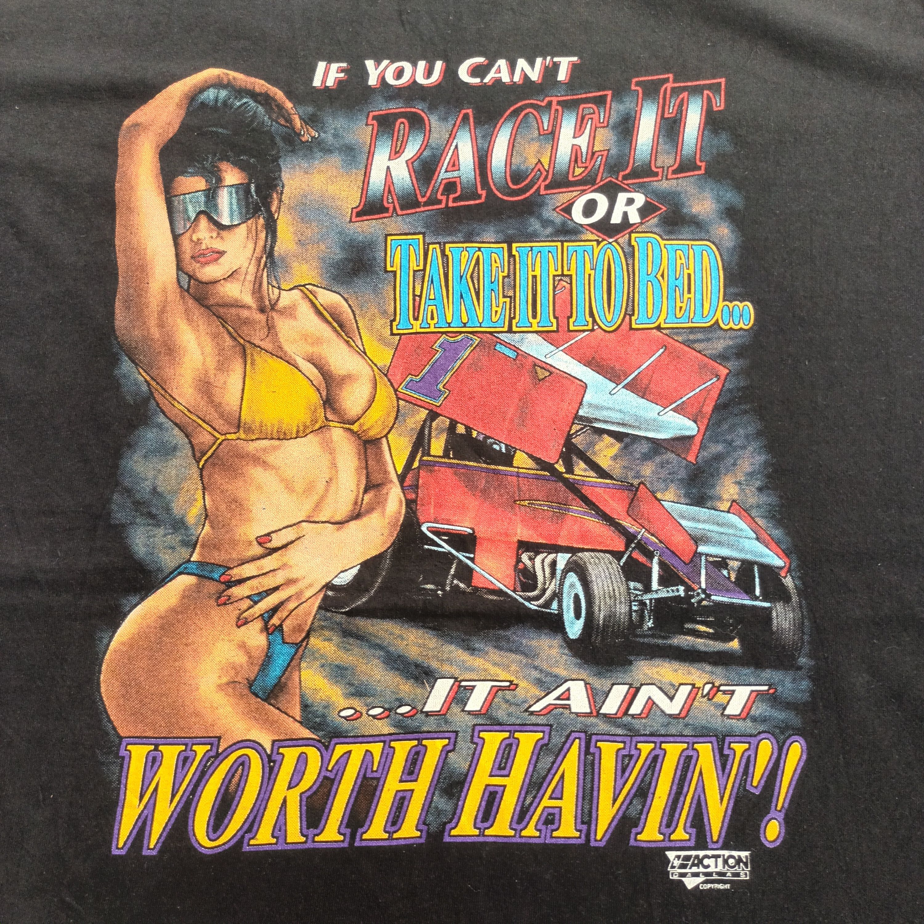 NASCAR Vintage 90s NASCAR 1993 .. NOS condition .. Size "XL" Size US XL / EU 56 / 4 - 3 Thumbnail