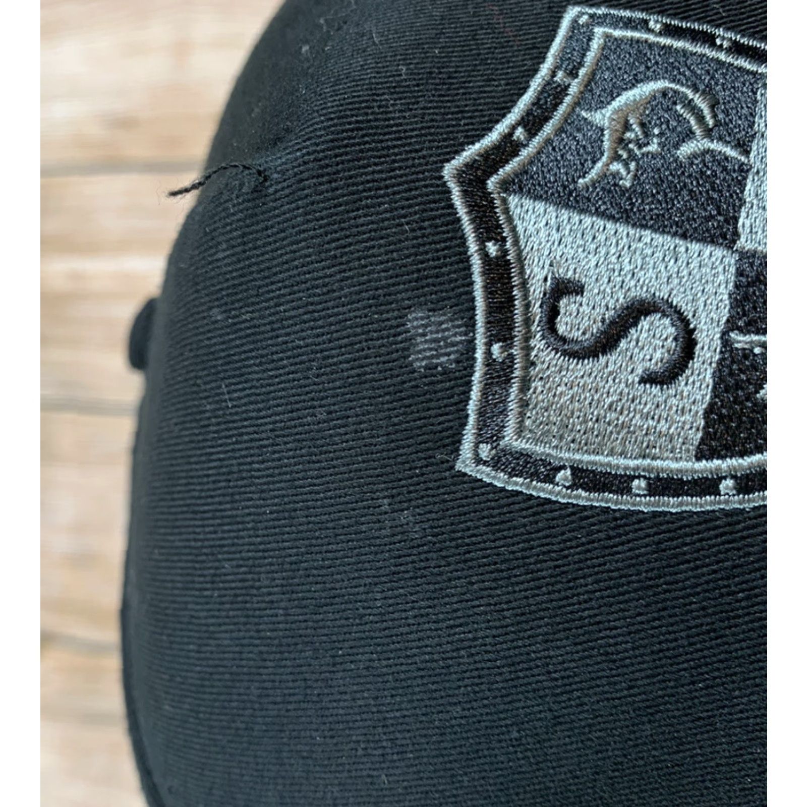 Vintage SA Company Hat Snapback Black Men Adjustable Fishing Size ONE SIZE - 2 Thumbnail