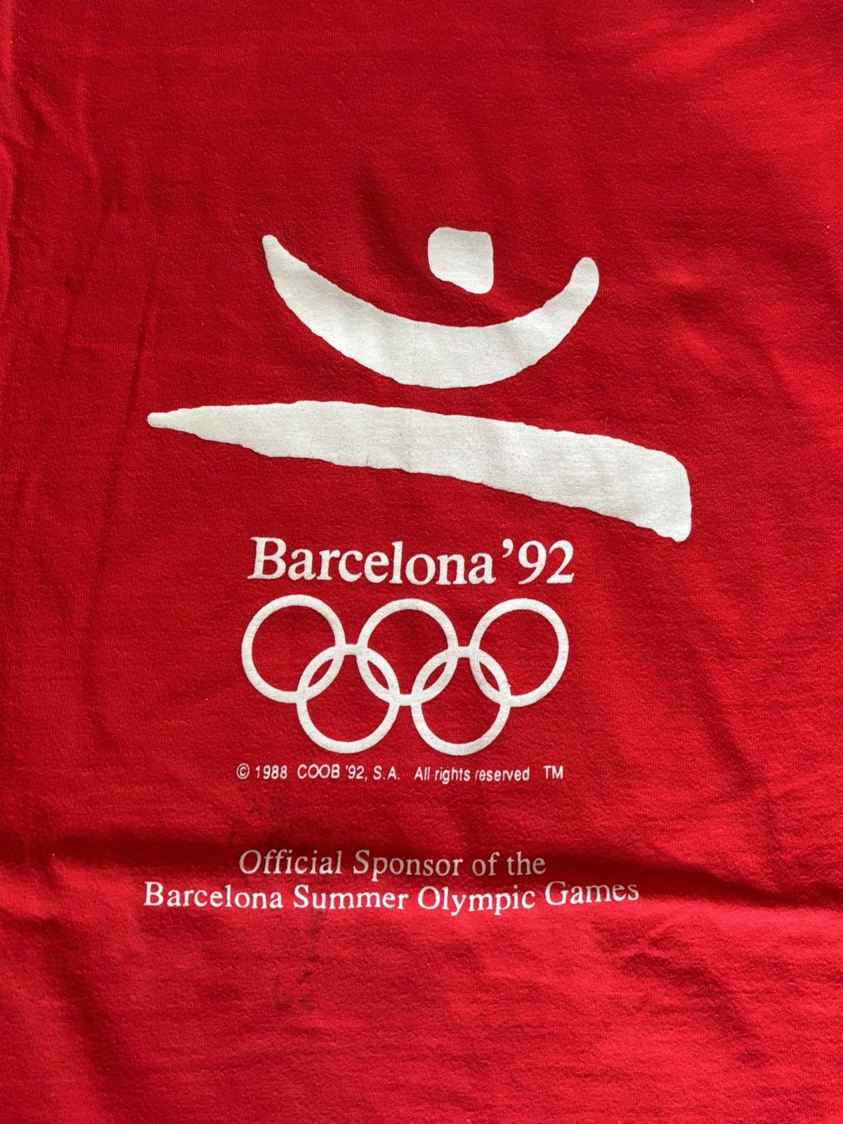 Hanes Barcelona ‘92 Olympics shirt Size US XL / EU 56 / 4 - 2 Thumbnail