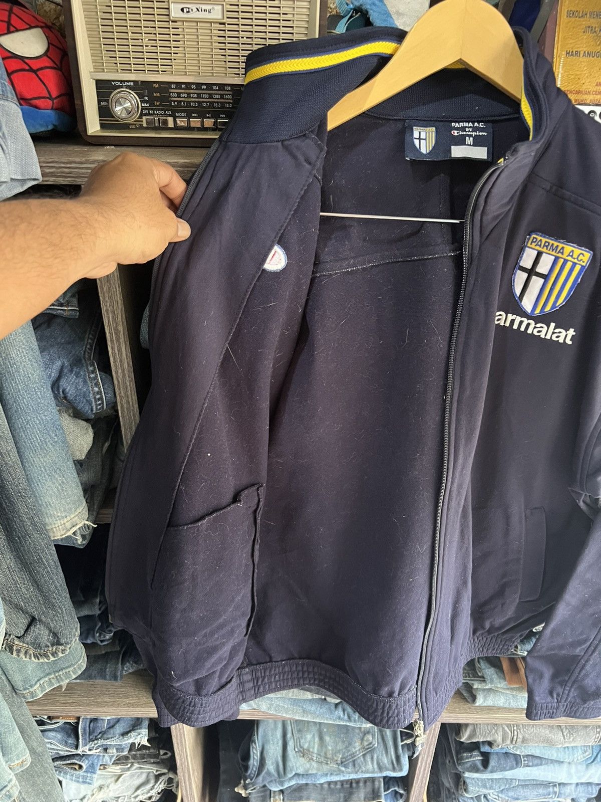 Champion 🔥Vintage Champion Parmalat Zipper Jacket Size US M / EU 48-50 / 2 - 10 Thumbnail