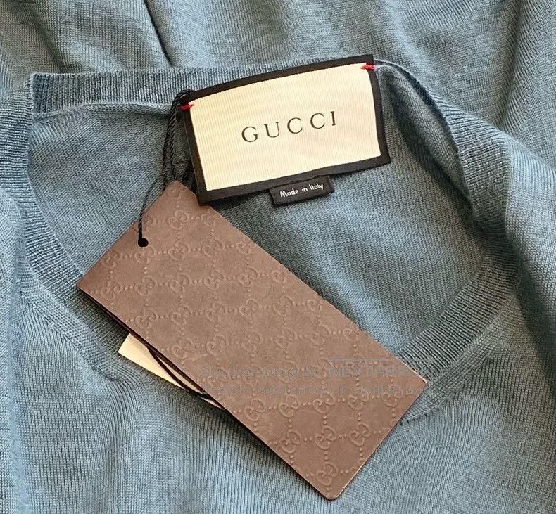 Gucci Gucci Blue knitwear sweater Size US M / EU 48-50 / 2 - 5 Thumbnail