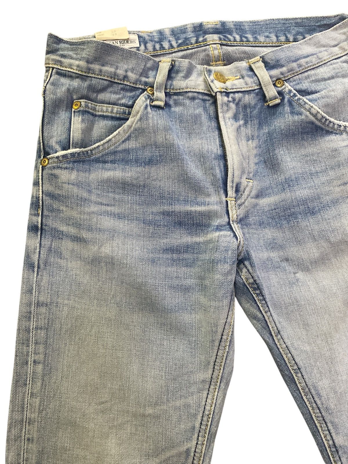 Lee × Vintage Flared Jeans Vintage Lee Riders Distressed Denim Size US 30 / EU 46 - 8 Thumbnail