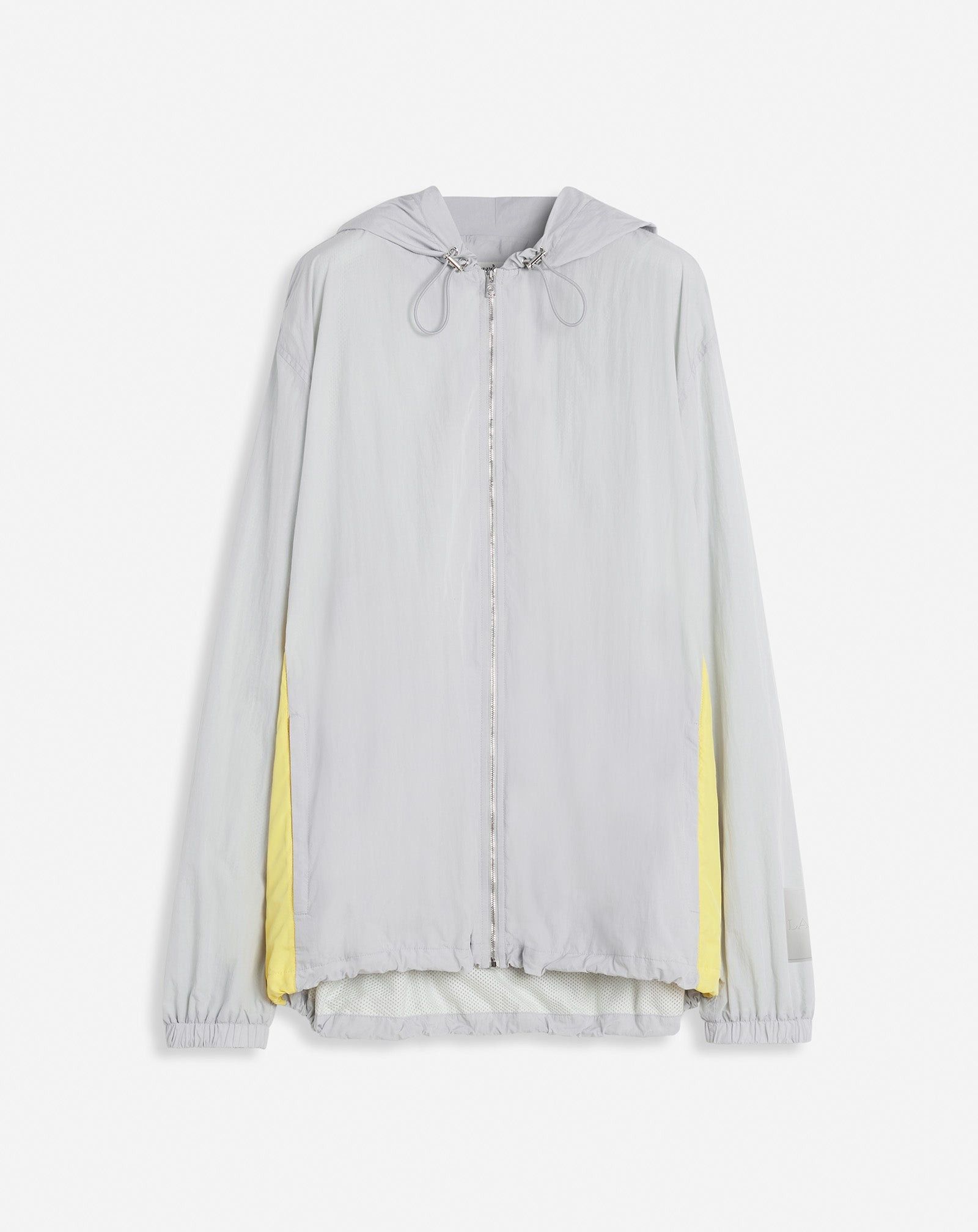 Lanvin o1mle0825 Zipped Hoodie Stripes in Gray Size US M / EU 48-50 / 2 - 1 Thumbnail
