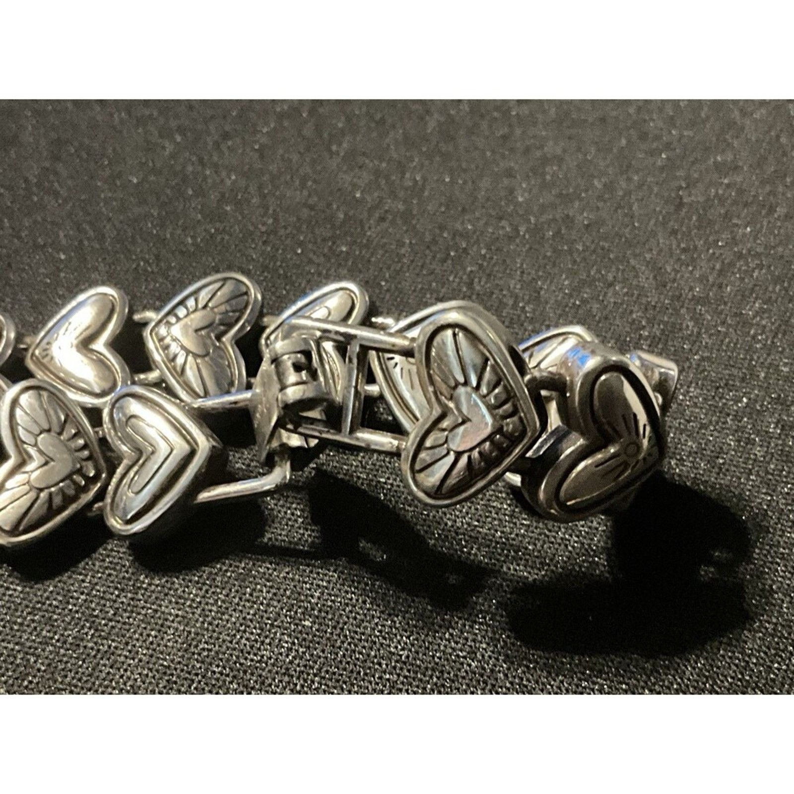Brighton Brighton Heritage Heart Bracelet Silver Plated Size ONE SIZE - 2 Thumbnail