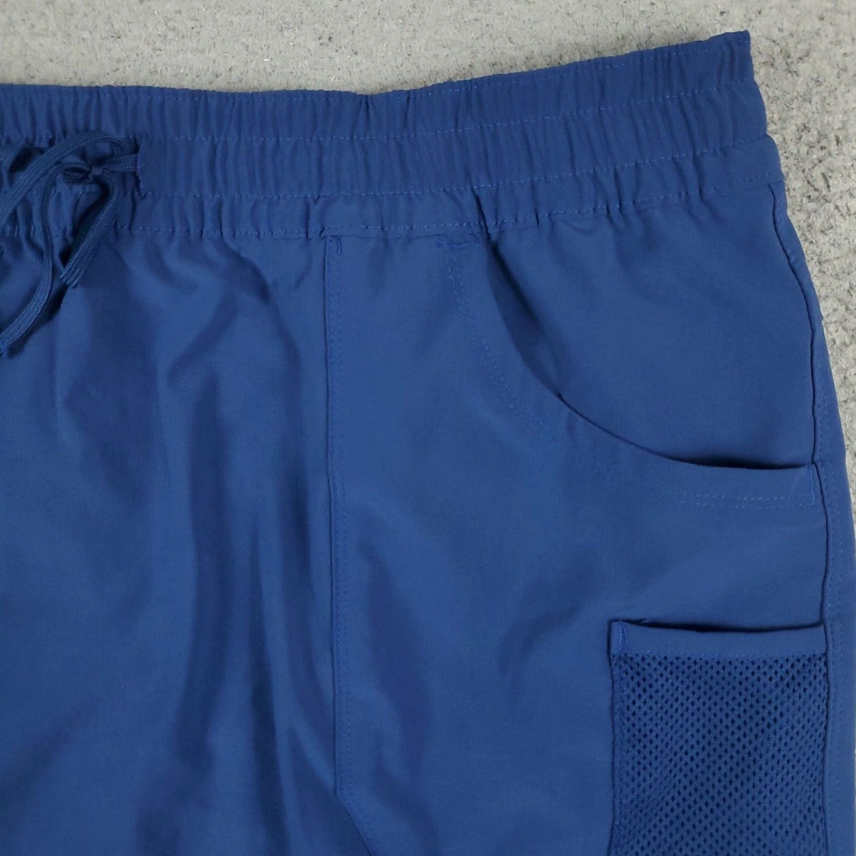 Vintage Columbia Skirt Womens Size L Blue Pockets Mini Short Casual Summer Fall Spring Winter Size 36" / US 14 / IT 50 - 3 Thumbnail