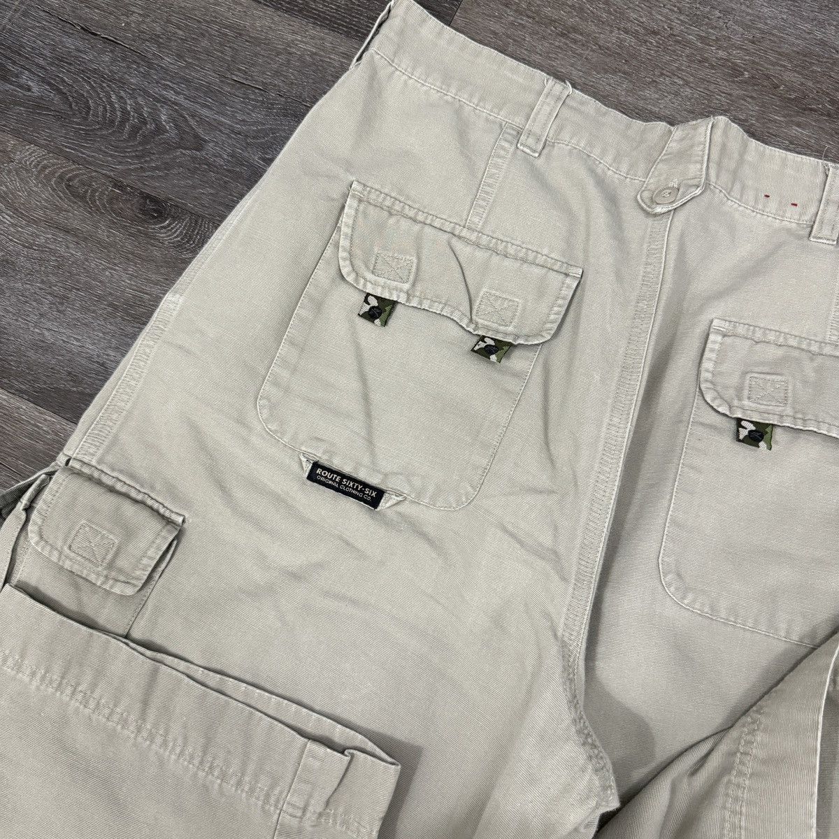 JNCO × Route 66 × Vintage Crazy Vintage y2k Route 66 JNCO style baggy cargo pants Size US 38 / EU 54 - 4 Thumbnail