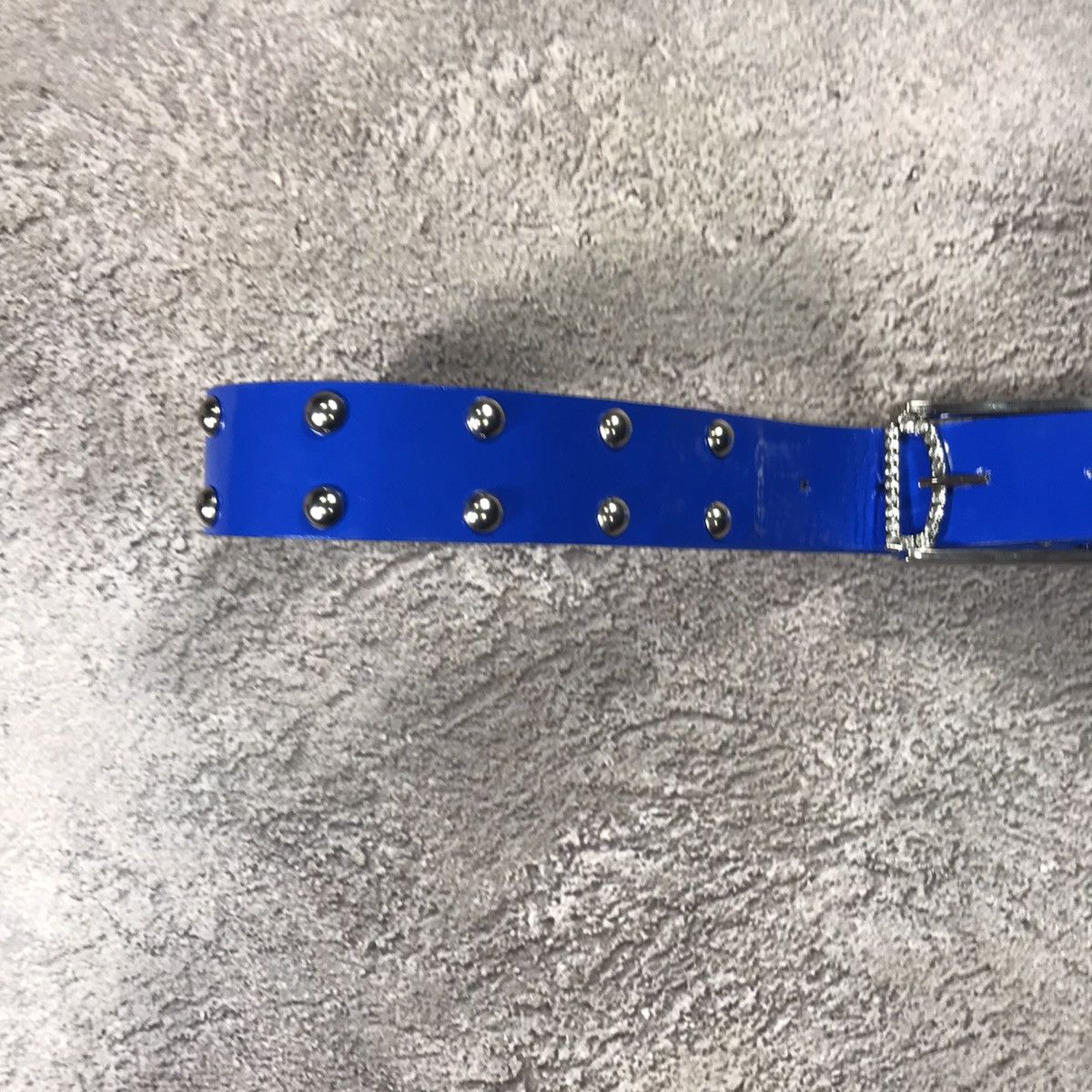 Vintage Vintage Y2K Japanese Studded Belt Punk Rave Alt Goth Slim OS Size ONE SIZE - 3 Thumbnail