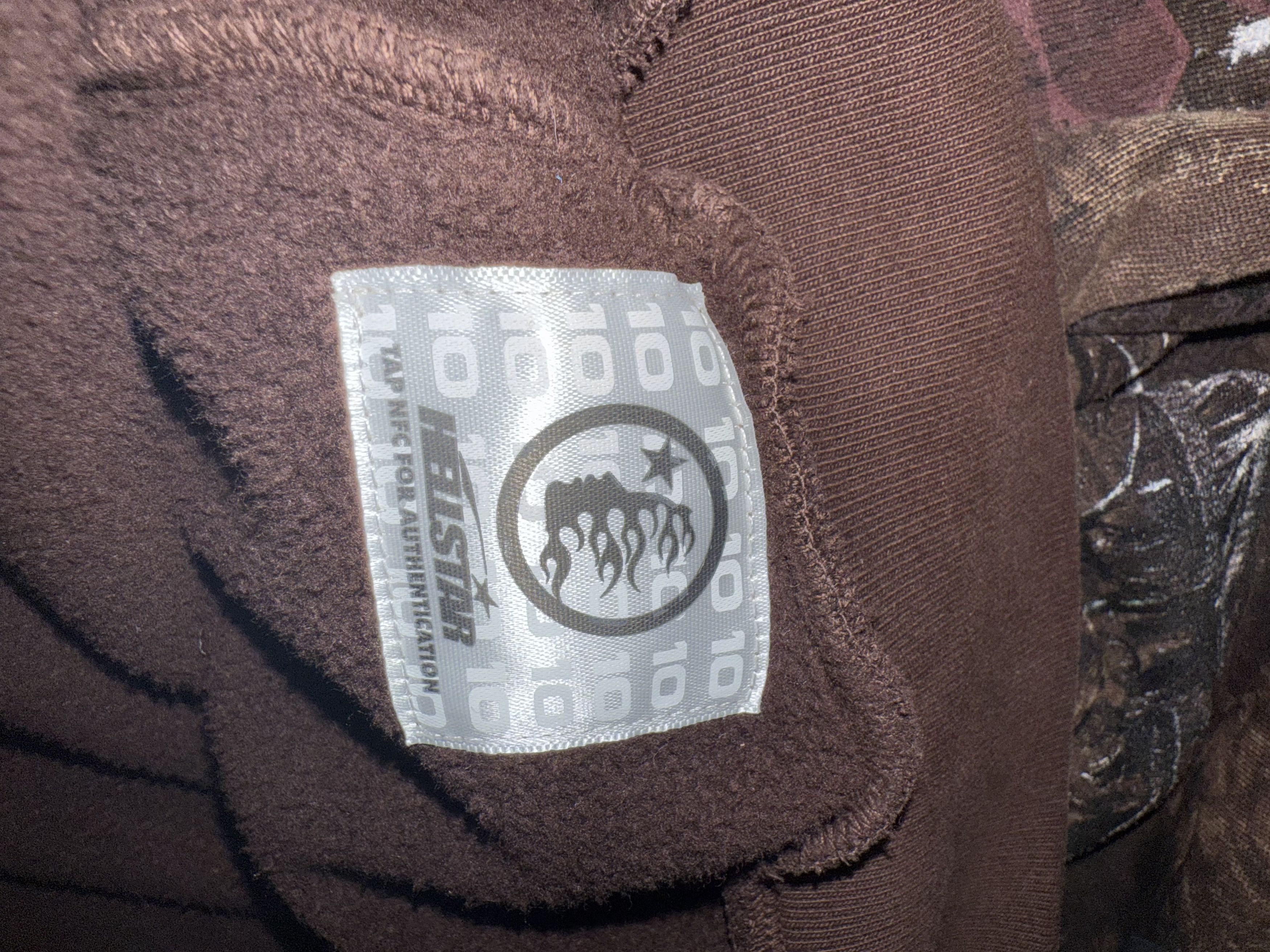 HELLSTAR Hellstar Hoodie Brown Graffiti Size US M / EU 48-50 / 2 - 5 Thumbnail