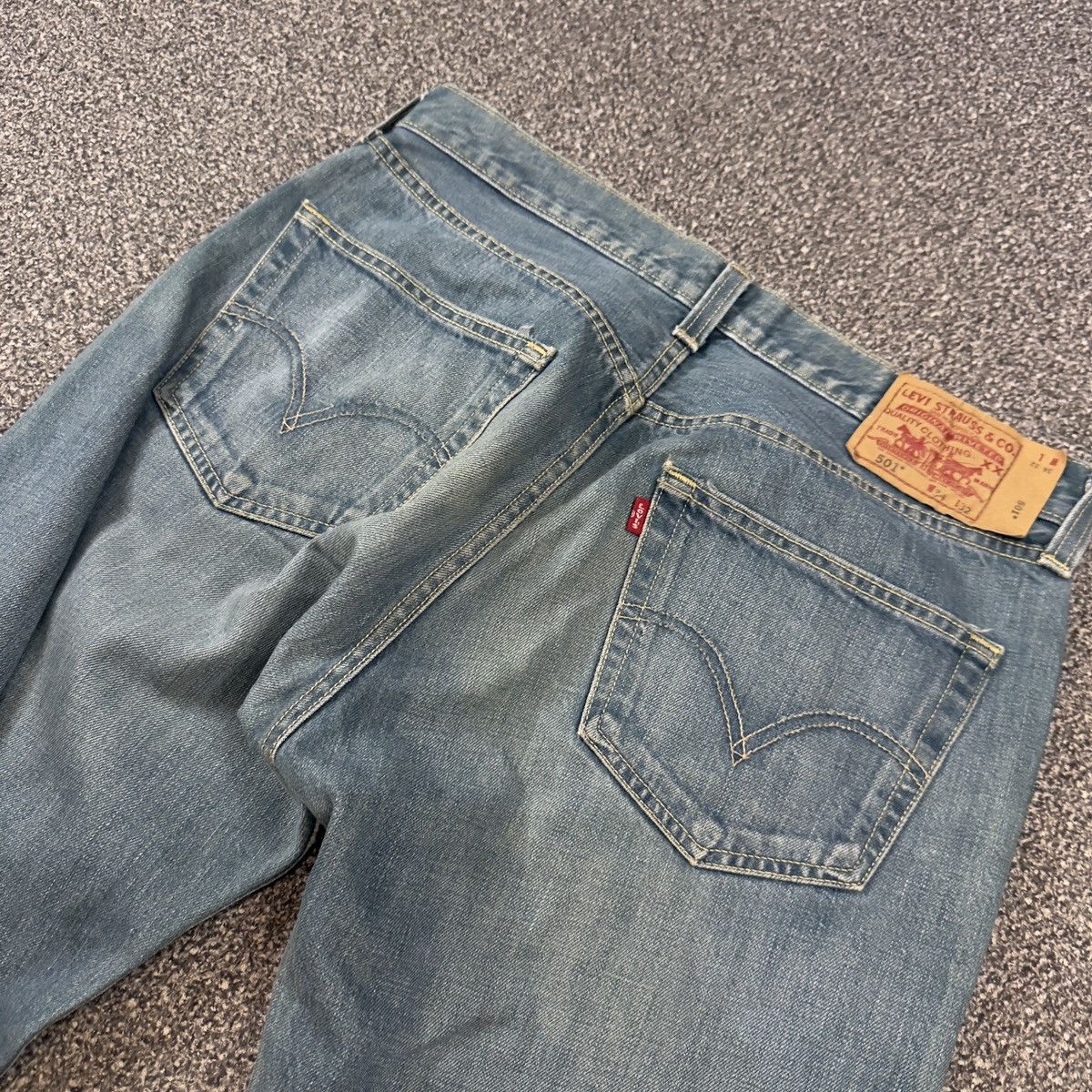 Engineered Garments × Levi's Vintage Levis 501 Straight Leg Button Fly Denim Size US 34 / EU 50 - 4 Thumbnail