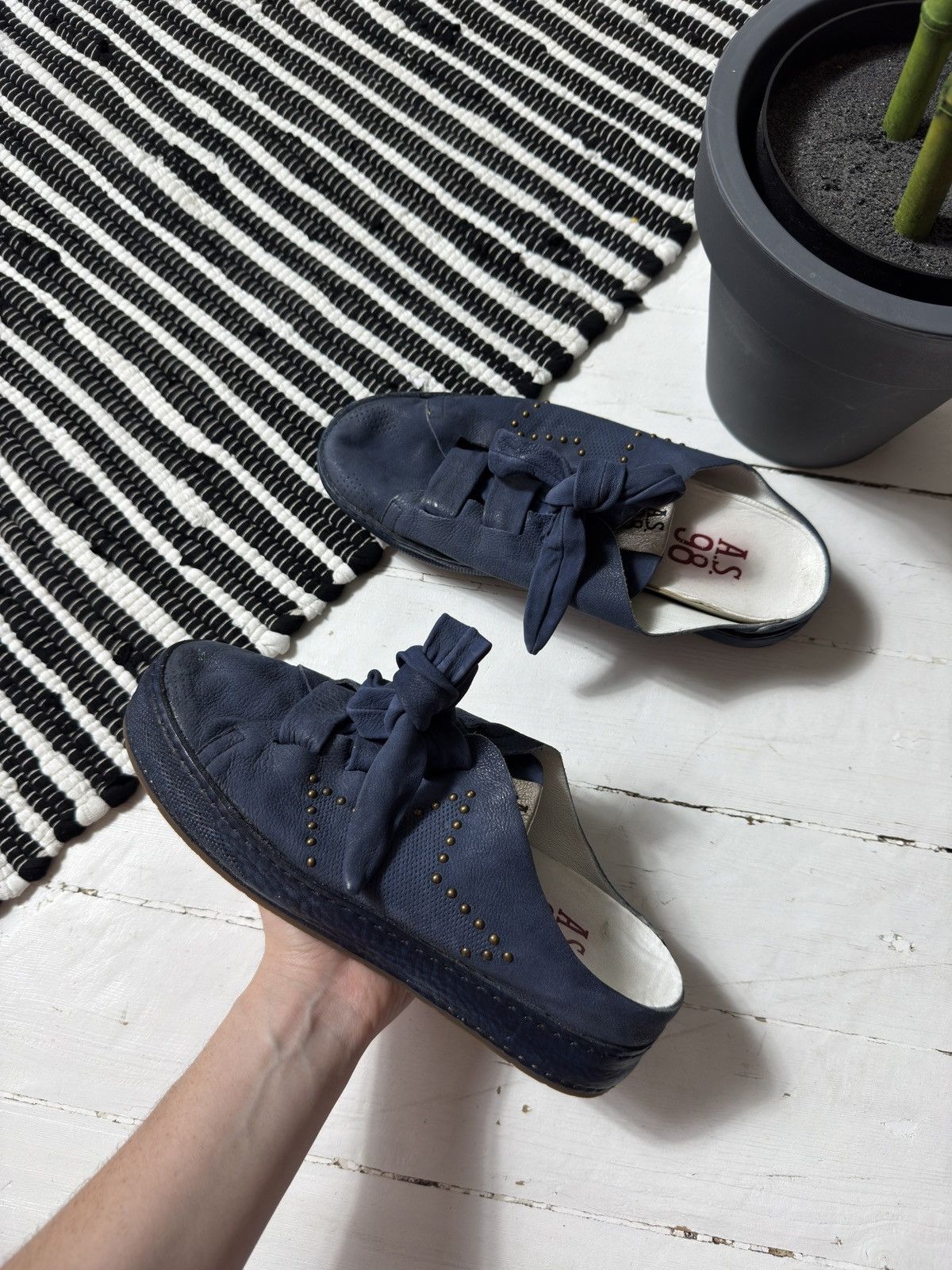 A.S.98 VINTAGE AS 98 2000s MULES Size US 10 / IT 40 - 1 Thumbnail