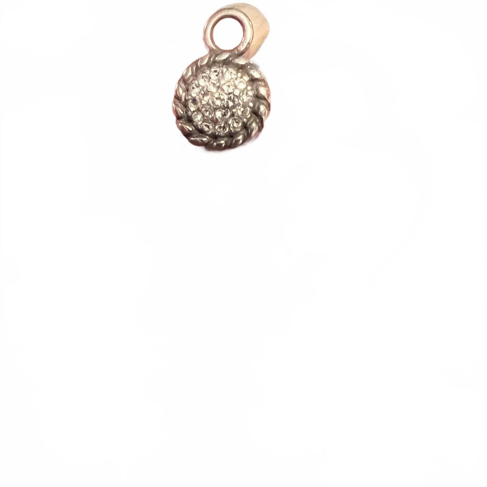The Unbranded Brand Silver-tone Women's Pendant with Rhinestone Detailing Size ONE SIZE - 1 Preview