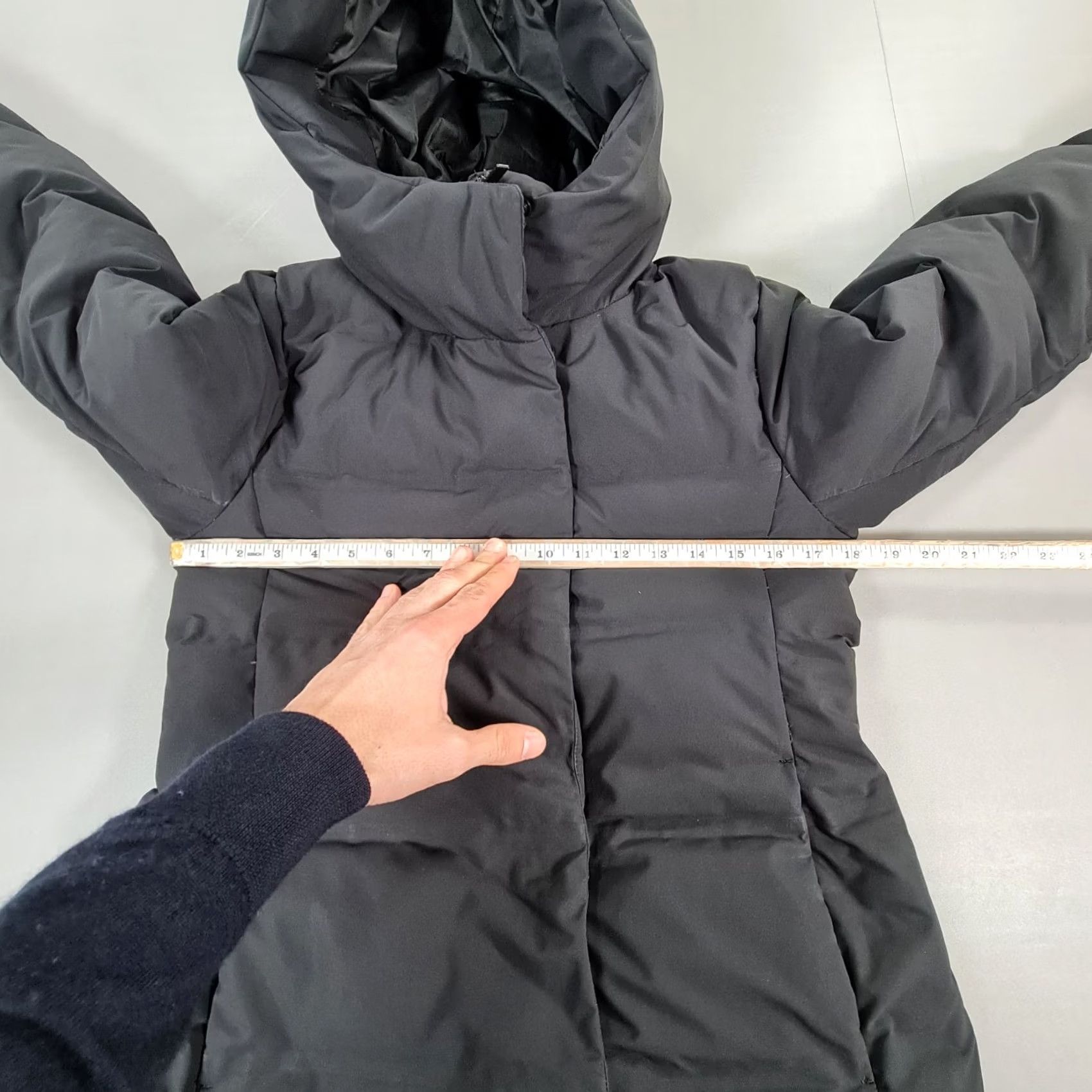 Uniqlo Uniqlo Womens Lightweight Down Fill Hooded Jacket Black XXS Water Repellent Size XXS / US 00 / IT 34 - 7 Thumbnail