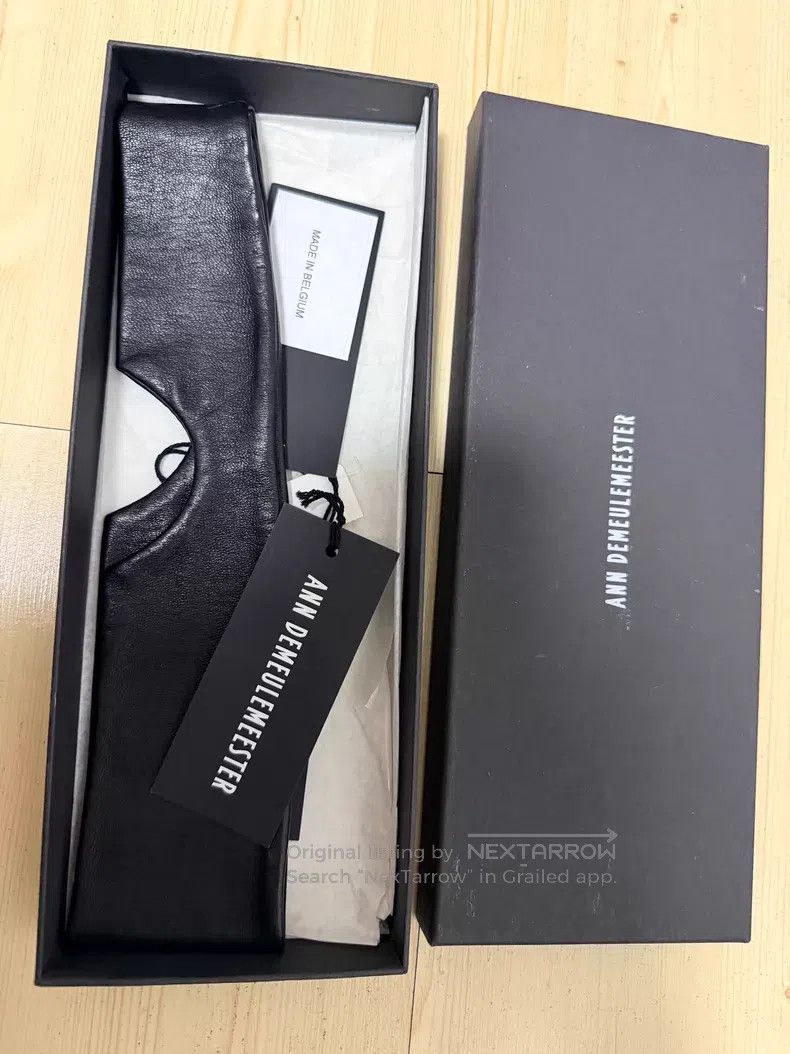 Ann Demeulemeester ann demeulemeester Leather Headband Accessory Size ONE SIZE - 6 Thumbnail