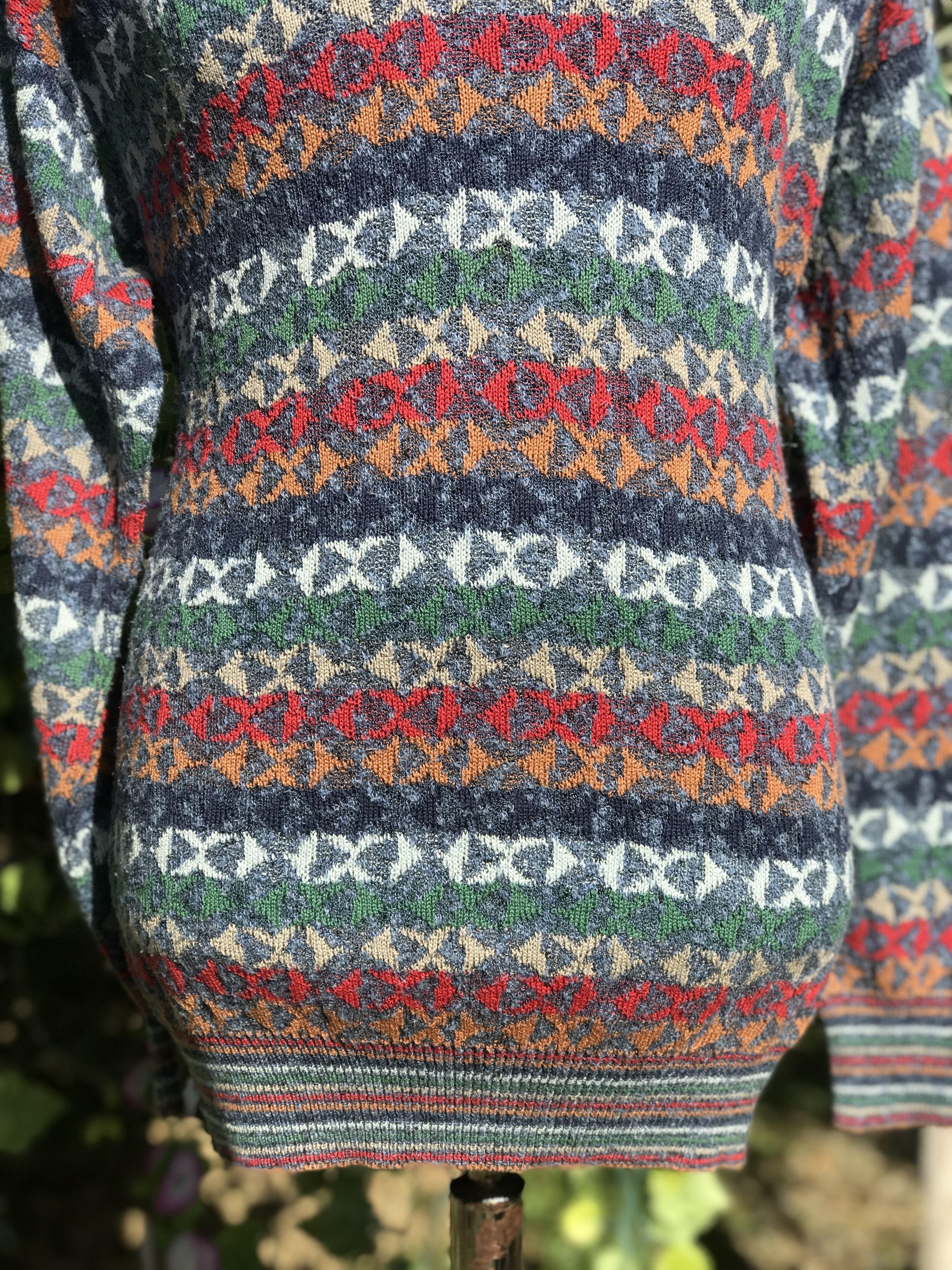 Missoni EXAMPLE By MISSONI Knit Pullover Retro Sweater Size L 52 54 Size US L / EU 52-54 / 3 - 12 Thumbnail