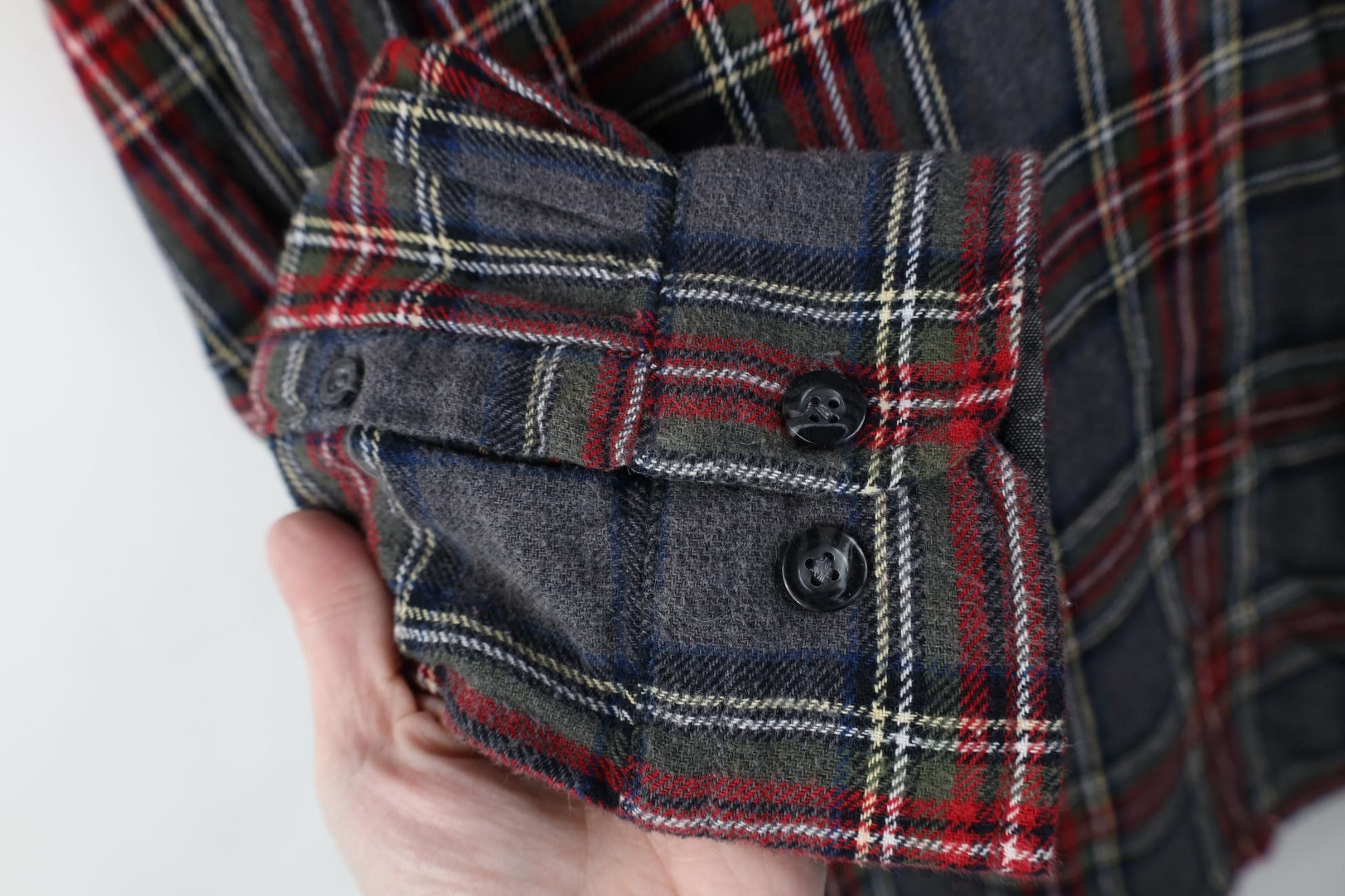 Woolrich Woolen Mills Vintage Y2K Woolrich Collared Button Shirt Plaid Cotton Size US XL / EU 56 / 4 - 4 Thumbnail