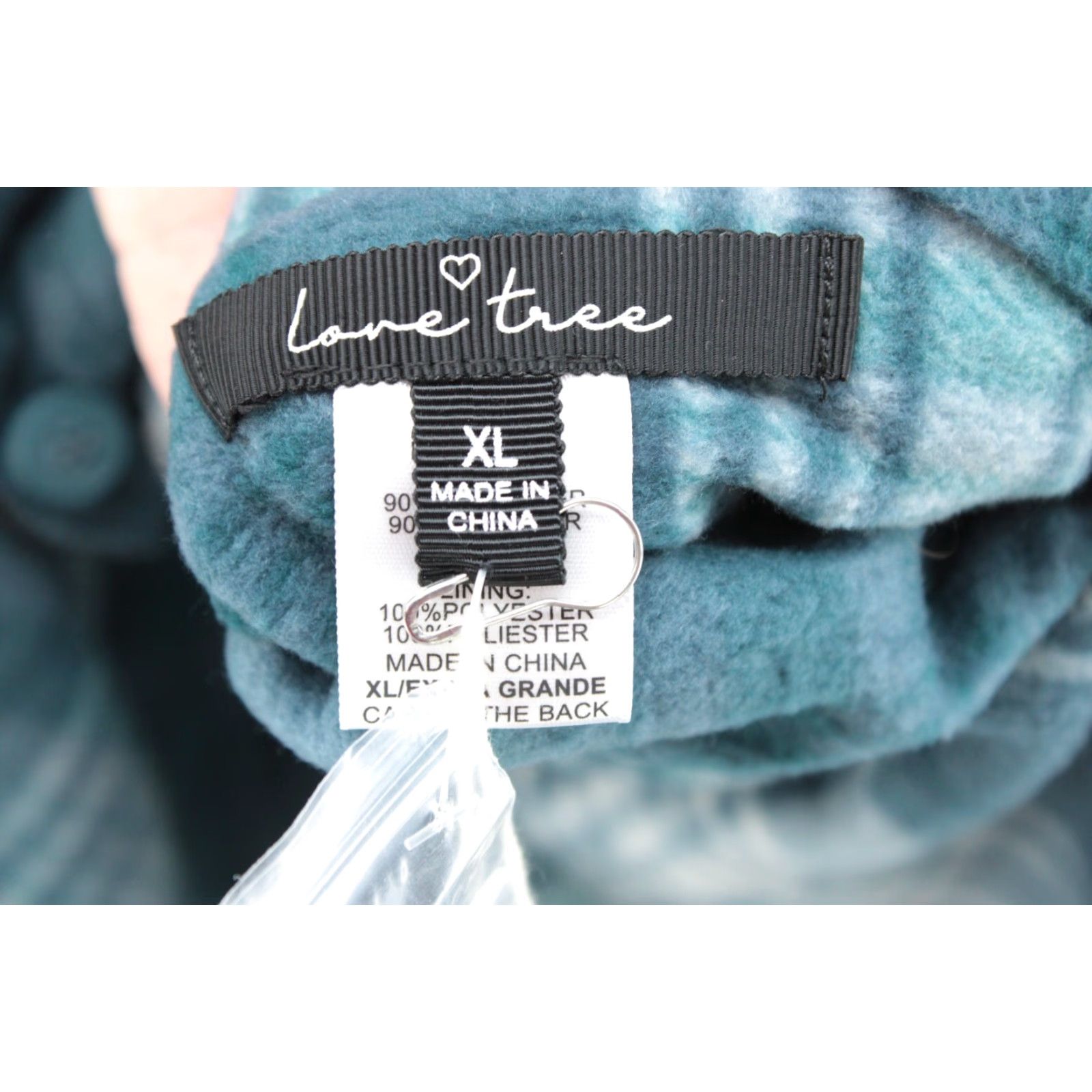 Vintage Love Tree NWT Jacket Womens XL Blue corduroy plaid shacket reversible Size XL / US 12-14 / IT 48-50 - 4 Thumbnail