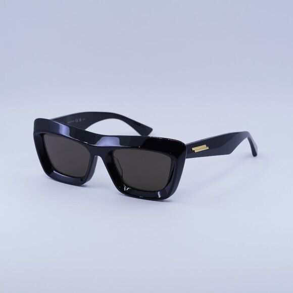 Bottega Veneta 🕶️ New Bottega Veneta BV1283S 001 Sunglasses - Black Frame Size ONE SIZE - 3 Thumbnail