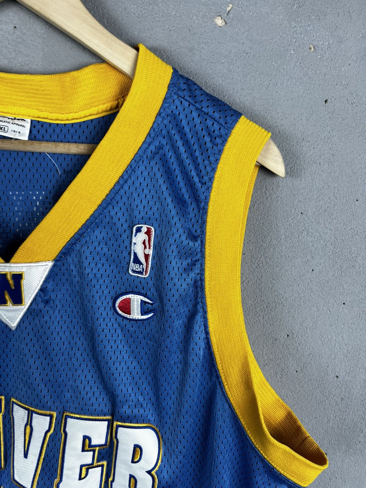 NBA Champion Vintage 90s Denver Nuggets #15 Carmelo Anthony Size US XXL / EU 58 / 5 - 6 Thumbnail