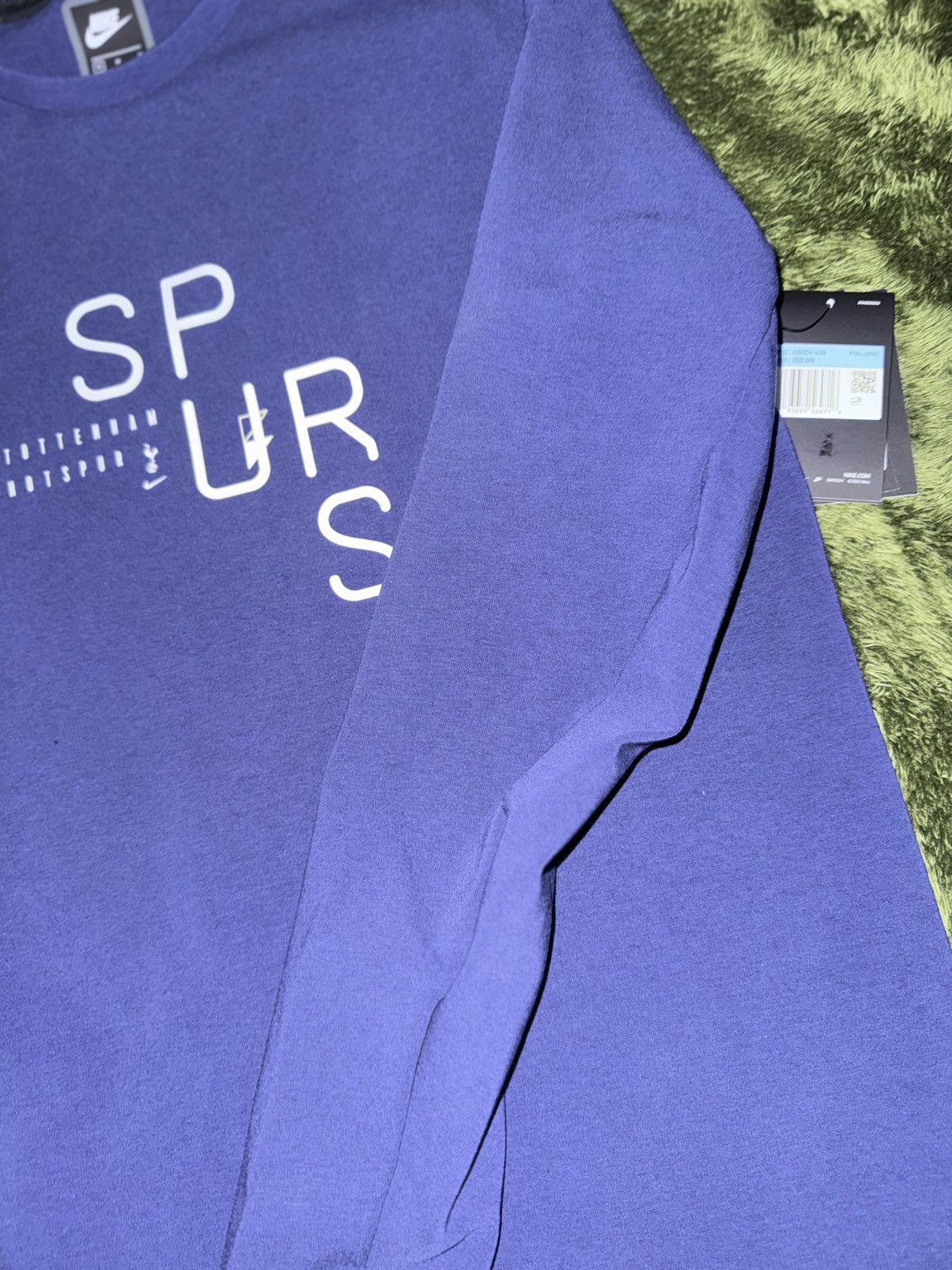 Nike [M] Nike Tottenham Hotspur Tech Pack Long Sleeve Top Navy Size US M / EU 48-50 / 2 - 5 Thumbnail