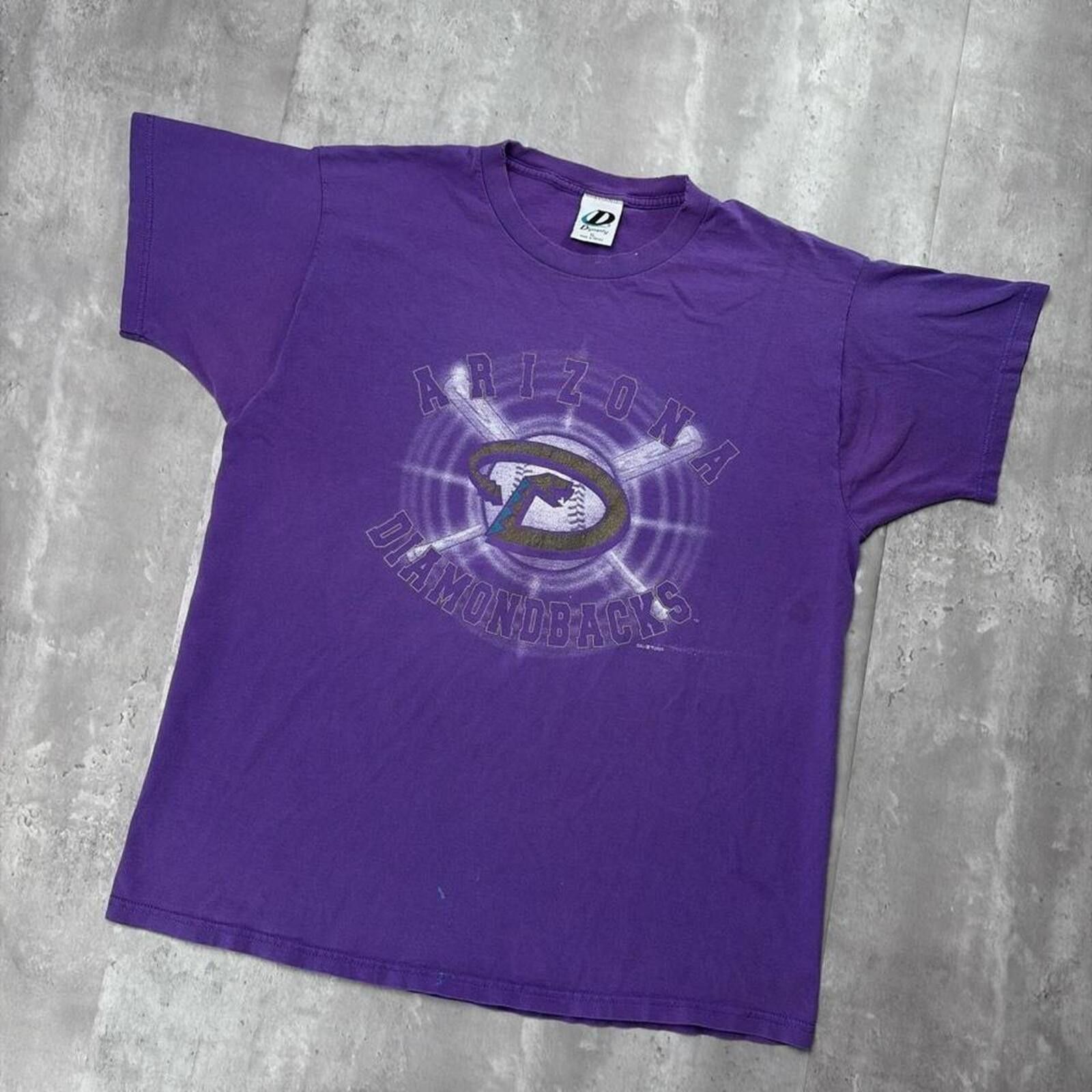 MLB Vintage Dynasty MLB Arizona Diamond Backs Distressed T-Shirt Size US XL / EU 56 / 4 - 2 Thumbnail