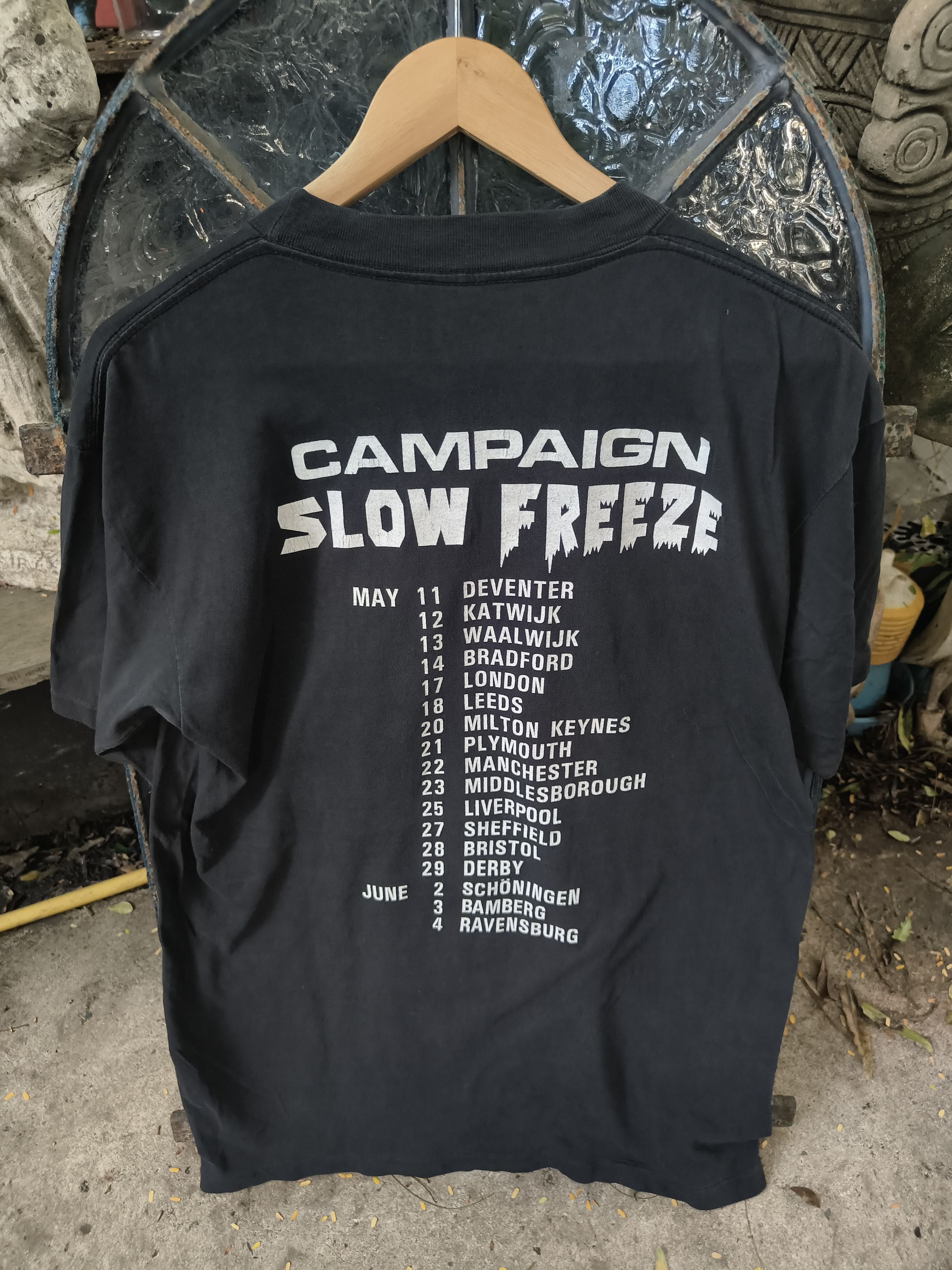 Band Tees Vtg 90s Celtic frost (Campaign slow freeze) tour t shirt Size US XL / EU 56 / 4 - 3 Thumbnail