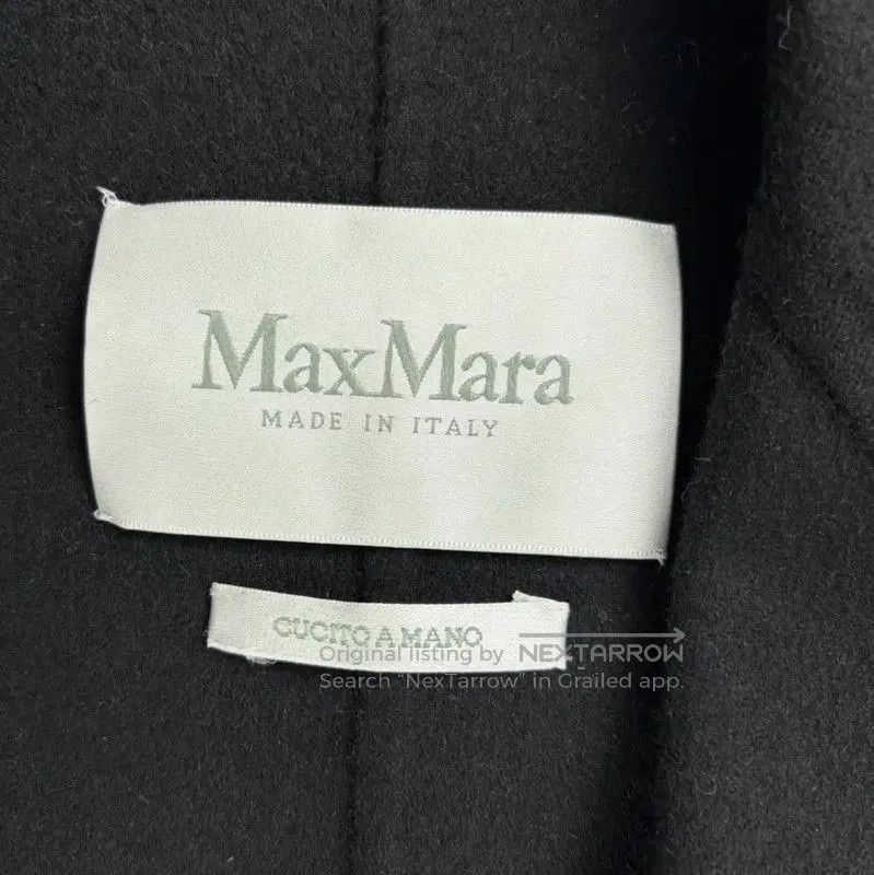 Max Mara MaxMara Women's Black Wool Winter Coat . Size XXS / US 00 / IT 34 - 3 Thumbnail