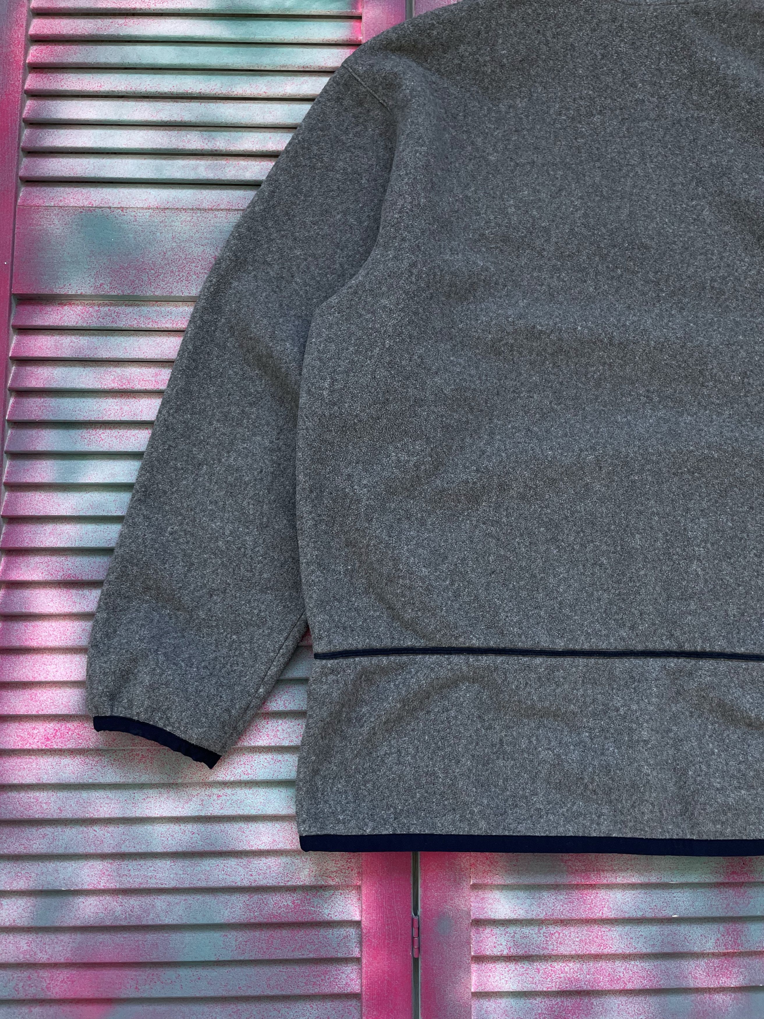 Nike Vintage Nike Fleece Mini Logo Drill Streetwear 90s Size US XL / EU 56 / 4 - 11 Thumbnail