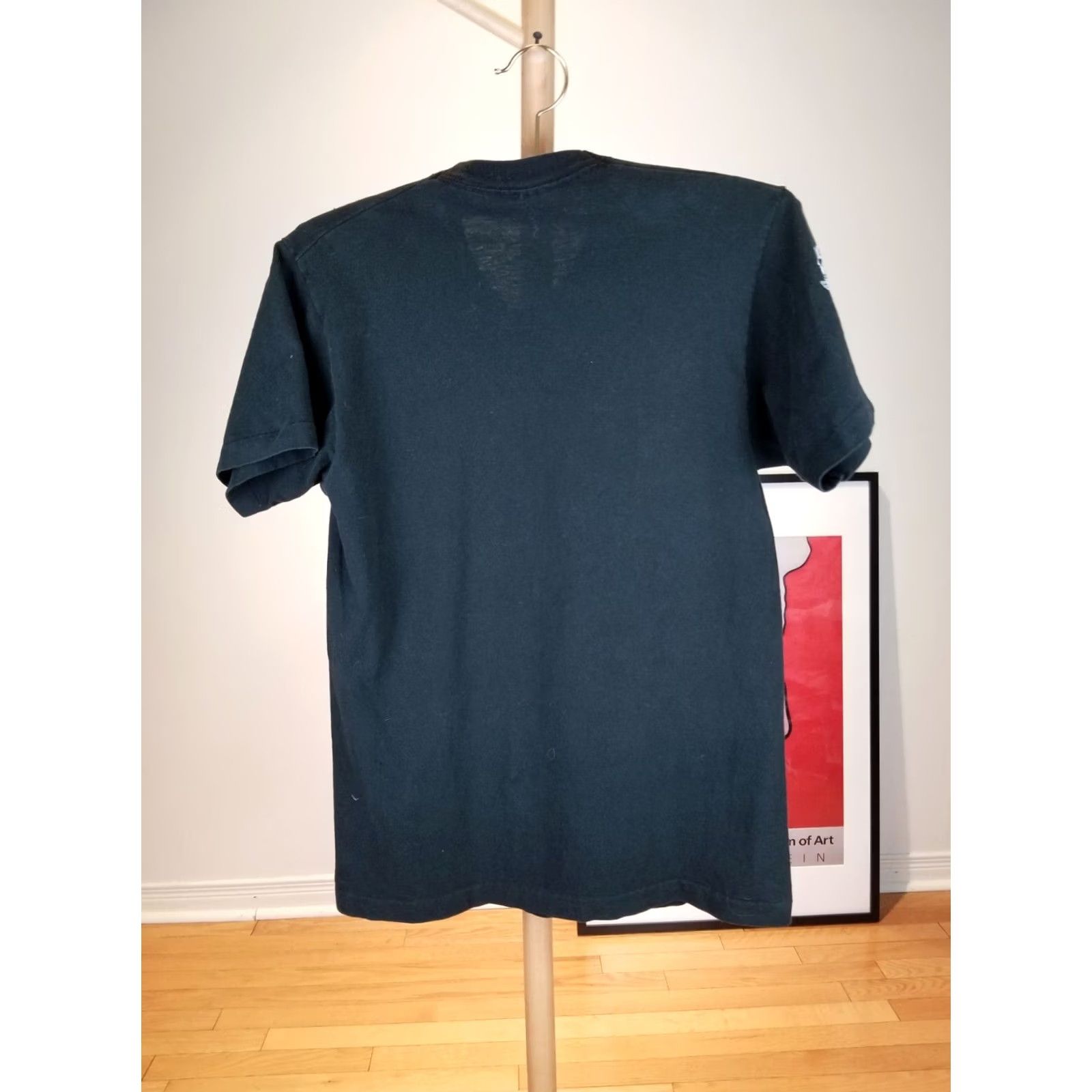 Harley Davidson VINTAGE HARLEY DAVIDSON T-SHIRT BLACK ONE POCKET SINGLE STITCH SZ MEDIUM 90' Mens Size US M / EU 48-50 / 2 - 6 Thumbnail
