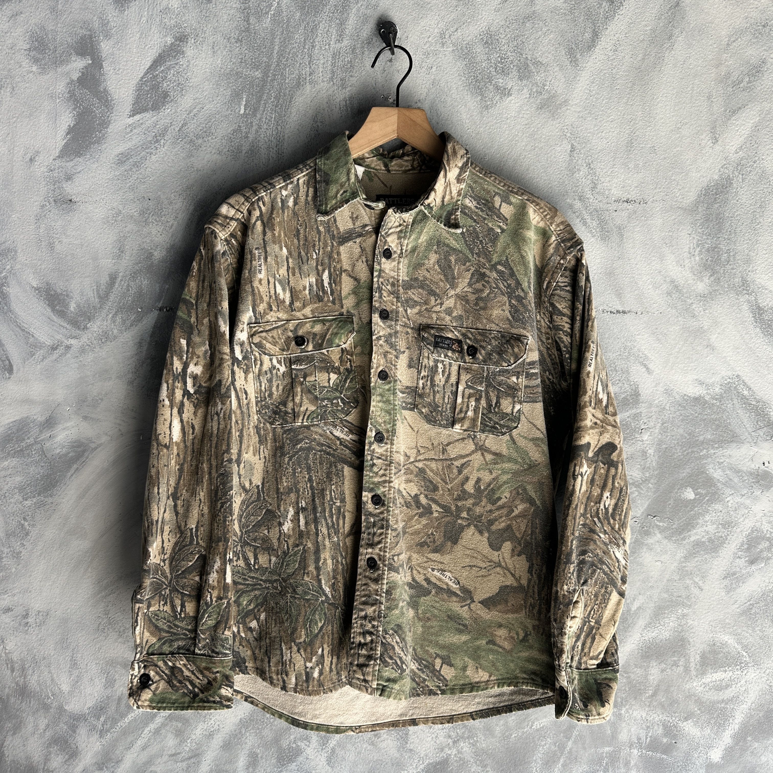 Realtree Vintage Rattlers Brand Shirt Mens Medium Realtree Camo Size US M / EU 48-50 / 2 - 2 Thumbnail