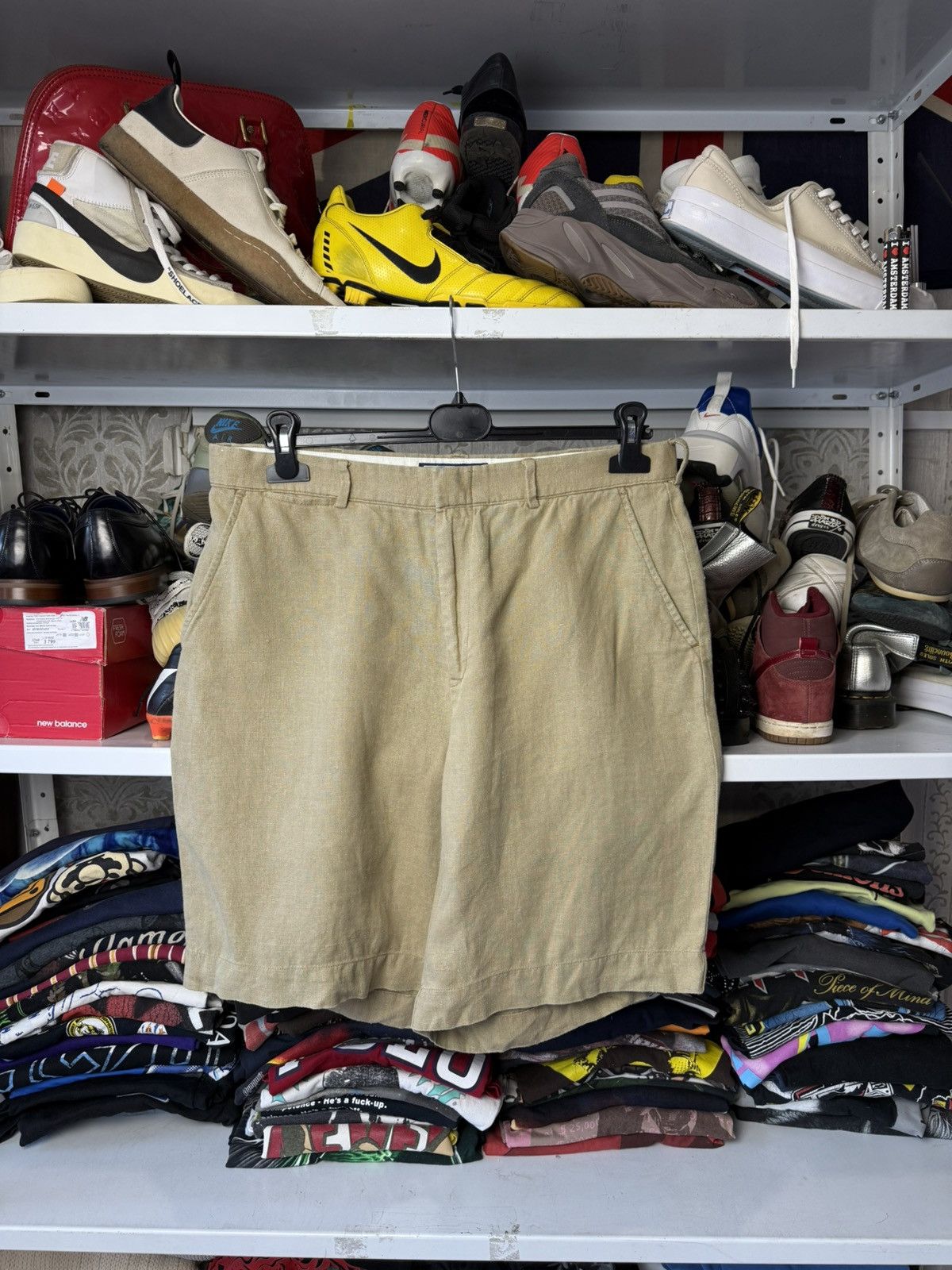 Polo Ralph Lauren Vintage Polo Ralph Lauren Linen Shorts Old Money Size 34 Size US 34 / EU 50 - 1 Thumbnail