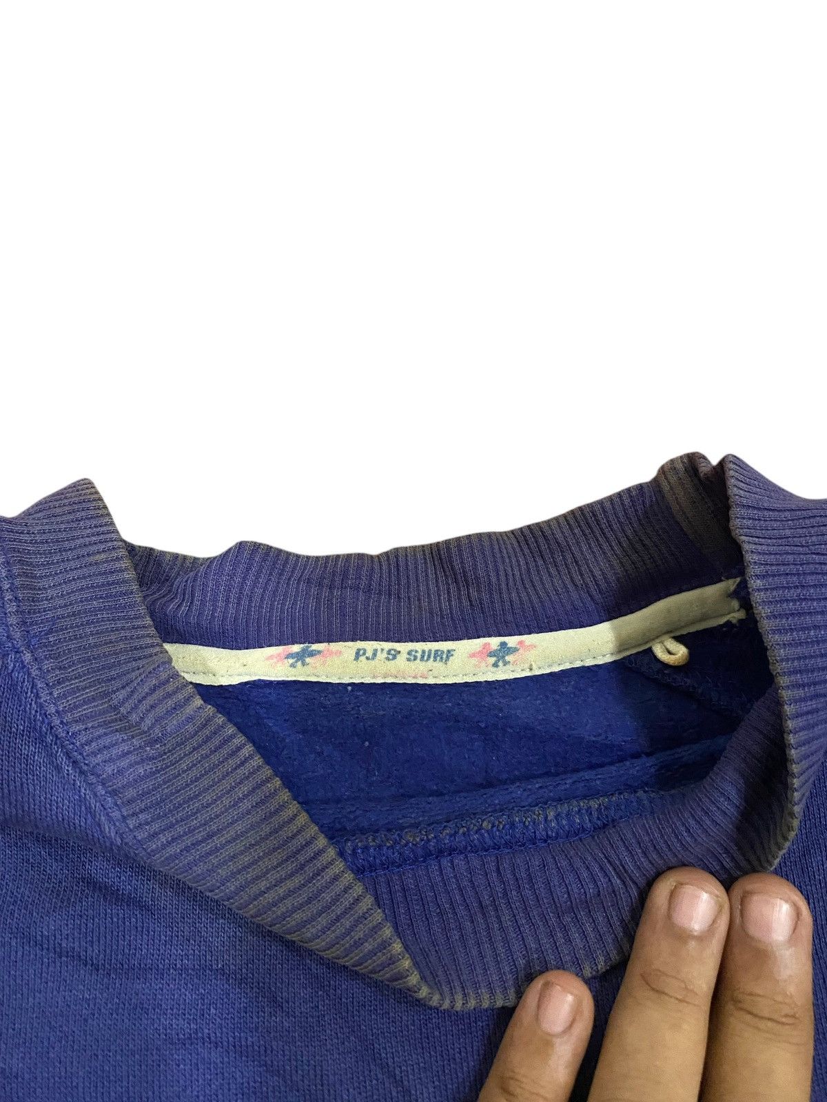 Vintage Vintage PJ'S Surf Crewneck Sweatshirt Size US L / EU 52-54 / 3 - 4 Thumbnail