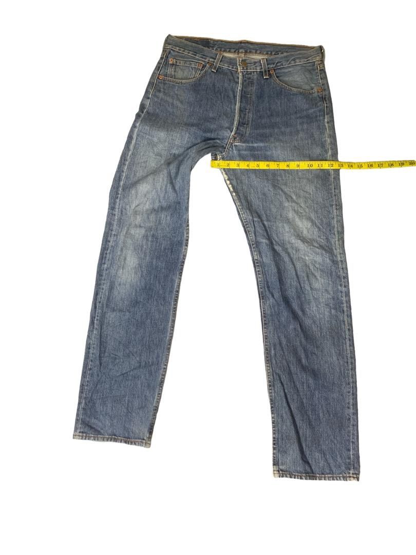 Levi's Vintage Clothing Vintage Levi’s 501 Distressed Denim Size US 33 - 13 Thumbnail