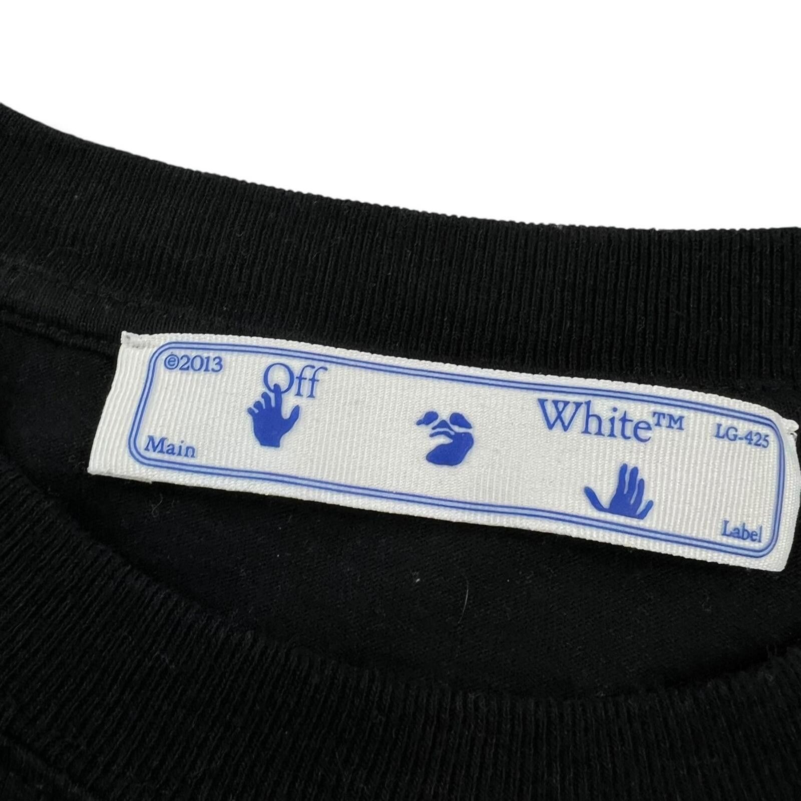Off-White Off-White Acrylic Arrows Black T Shirt Size US M / EU 48-50 / 2 - 5 Thumbnail