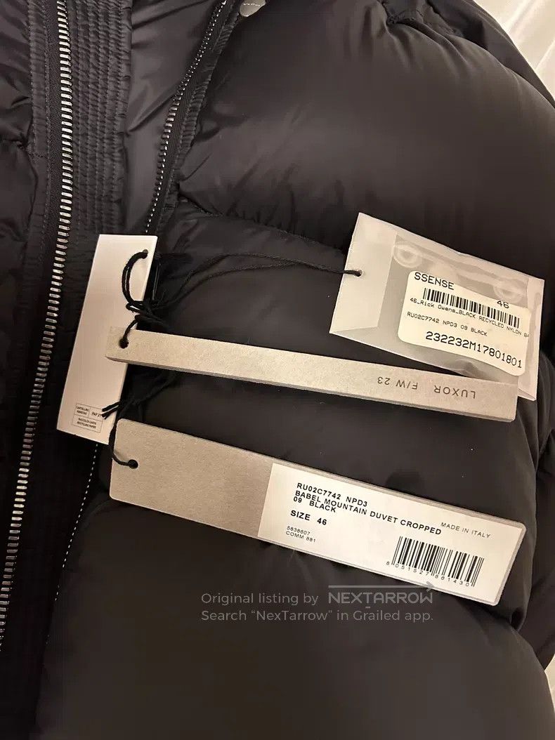 Rick Owens Rick Owens 23 FW turtleneck down jacket Size US S / EU 44-46 / 1 - 7 Thumbnail