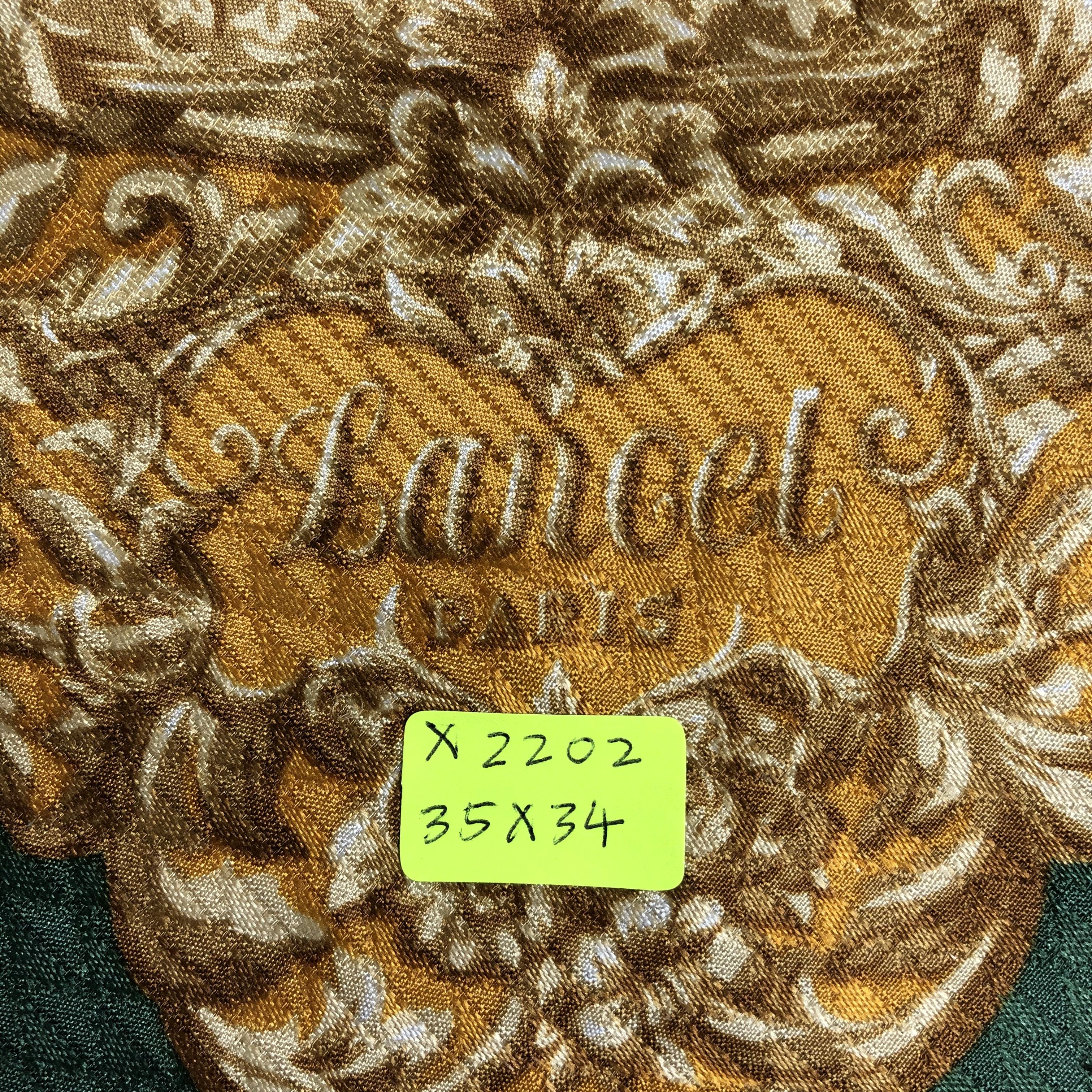 Lancel Vintage Lancel Silk Scarf Size ONE SIZE - 6 Thumbnail