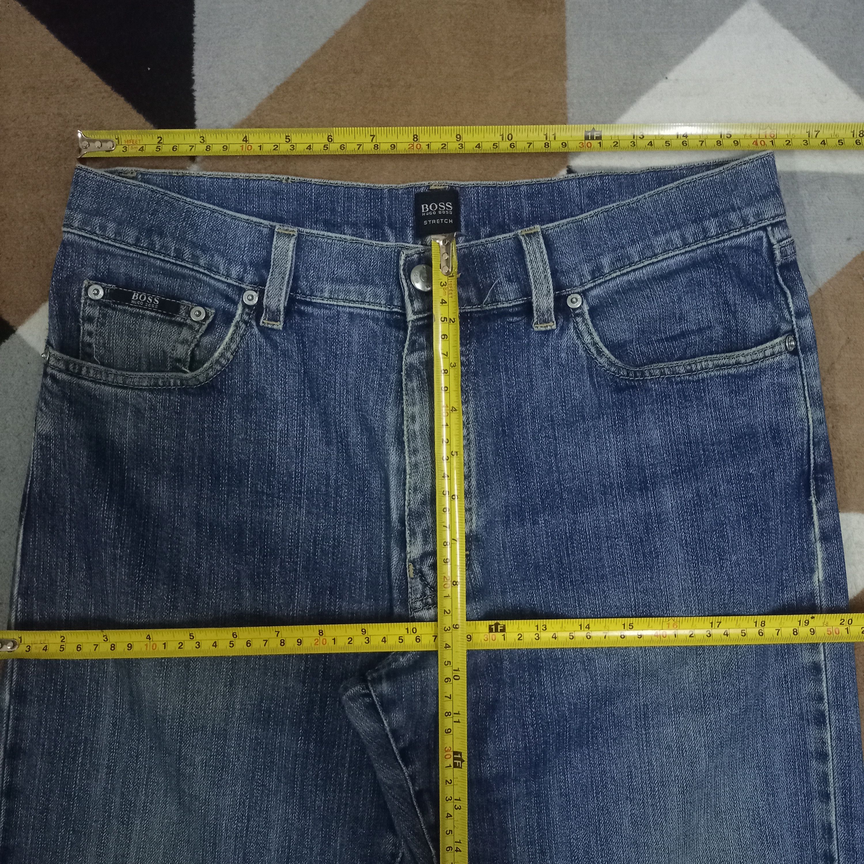 Hugo × Hugo Boss Vintage Hugo Boss Texas Classic Baggy Blue Jeans Size US 32 / EU 48 - 8 Thumbnail