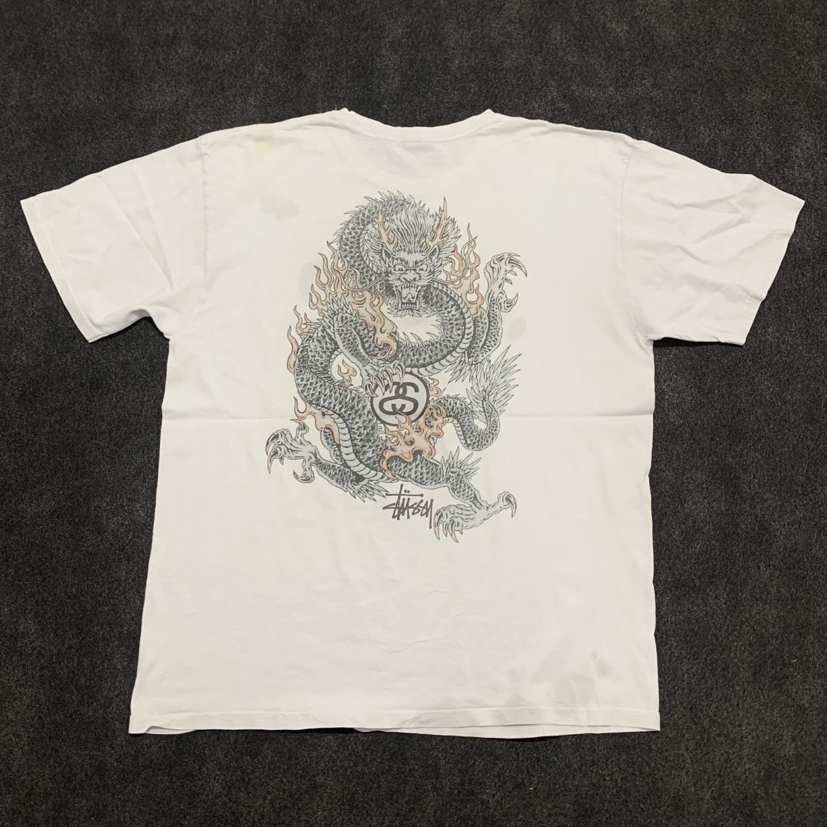 Stussy Stussy Sport Script Tee “White” | Grailed