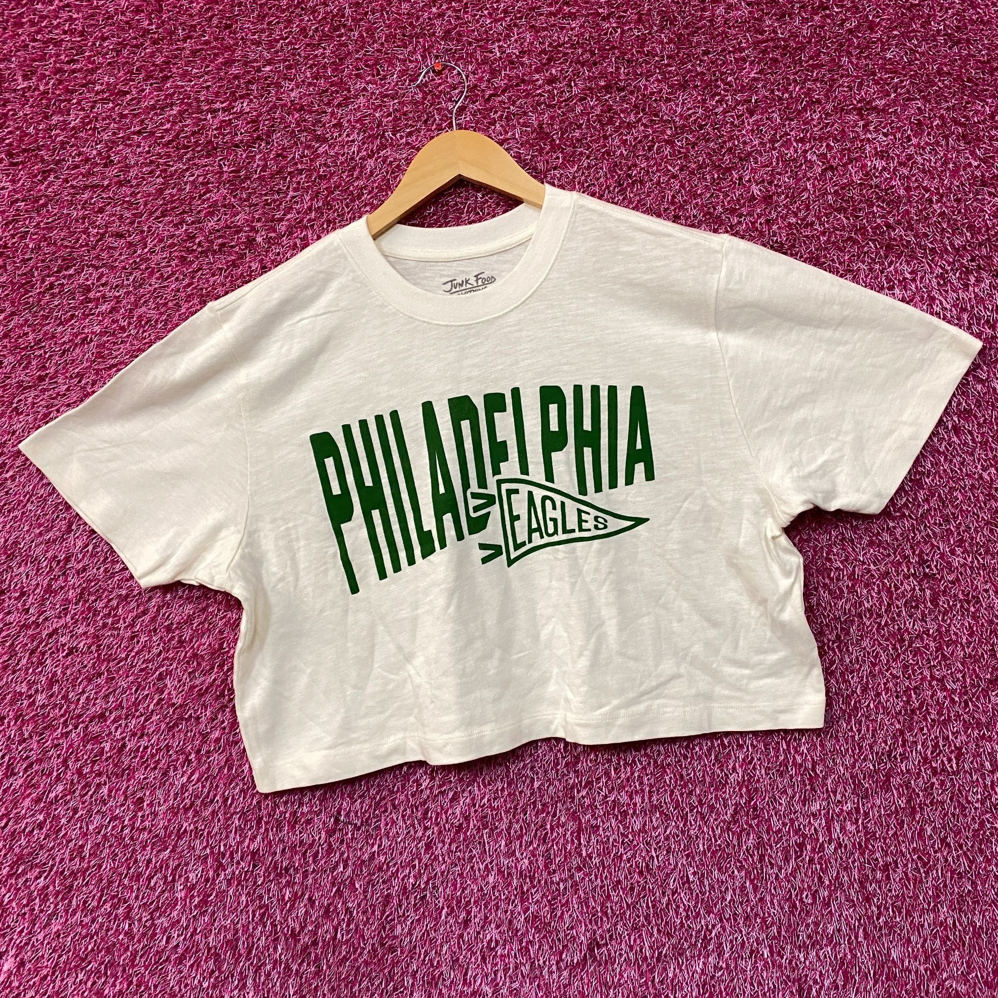 Junk Food NFL Junk Food Philadelphia Eagles Crop Tshirt size XL Size XL / US 12-14 / IT 48-50 - 3 Thumbnail