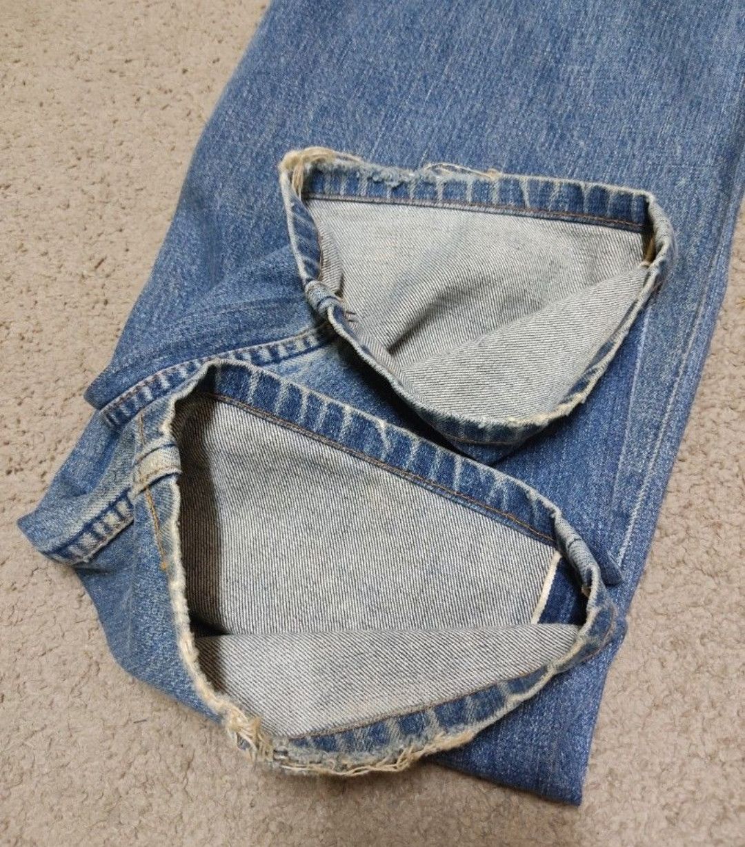 Levi's Vintage Clothing Vintage Levis 503 Baggy Selvedge jeans Size US 34 / EU 50 - 9 Thumbnail