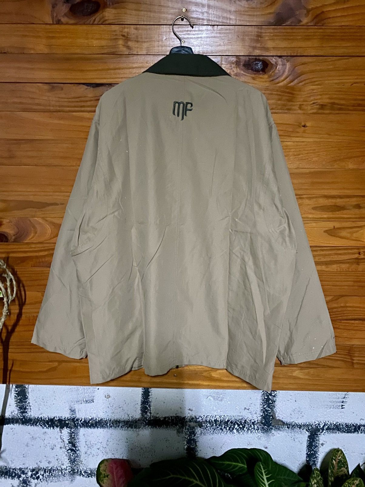 Vintage Vintage Mountain Fog Coach Jacket 90s Beige Windbreaker Size US XL / EU 56 / 4 - 7 Thumbnail