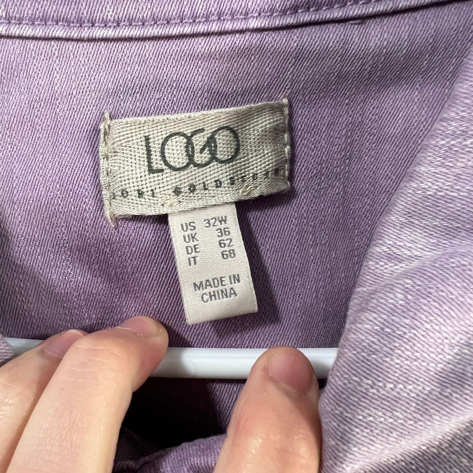 Other LOGO by Lori Goldstein Jeans Jacket Womens Size XXS / US 00 / IT 34 - 3 Thumbnail