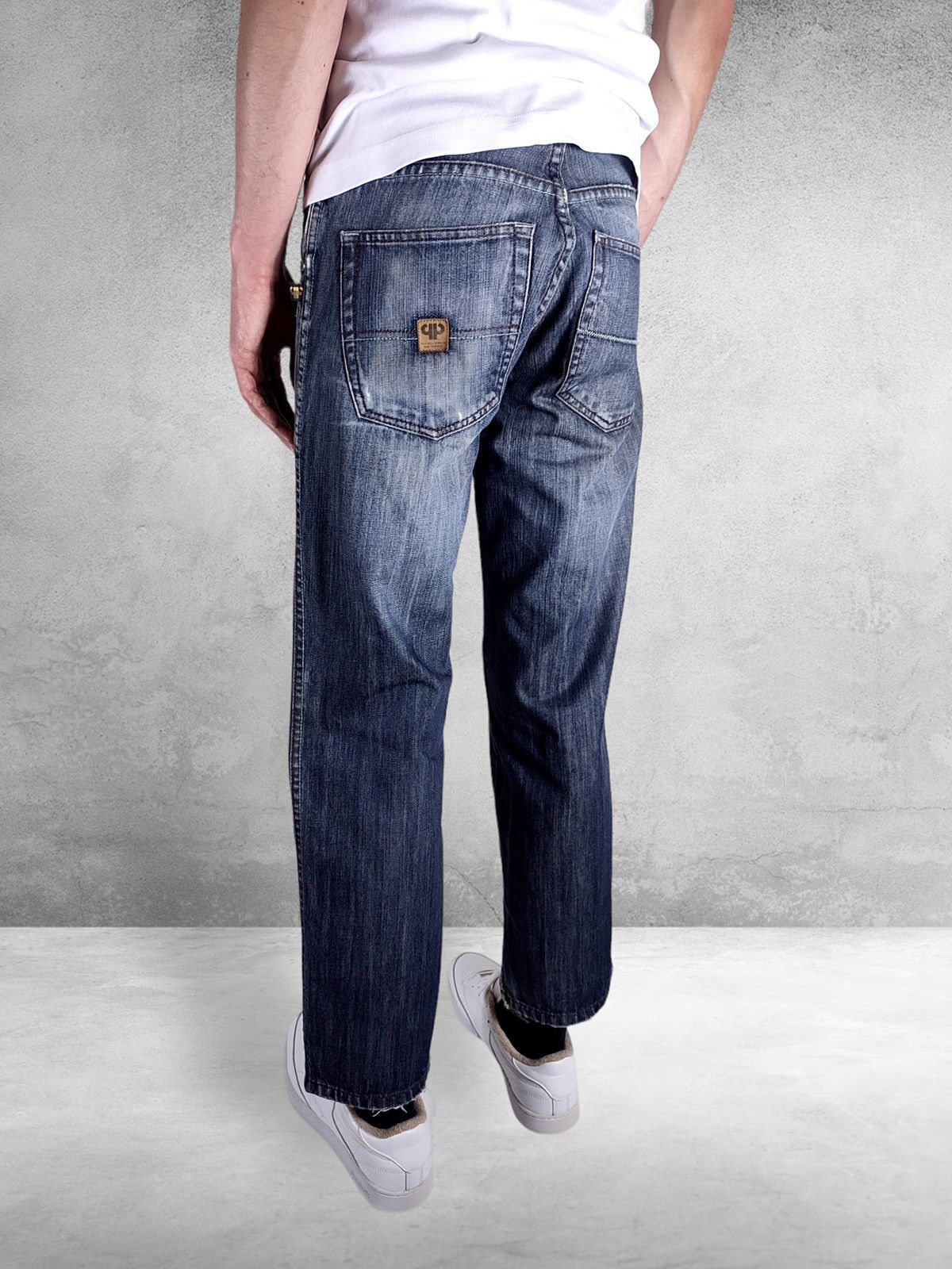Pelle Pelle Y2K Pelle Pelle Straight Fit Distressed Denim Jeans Size US 30 / EU 46 - 5 Thumbnail