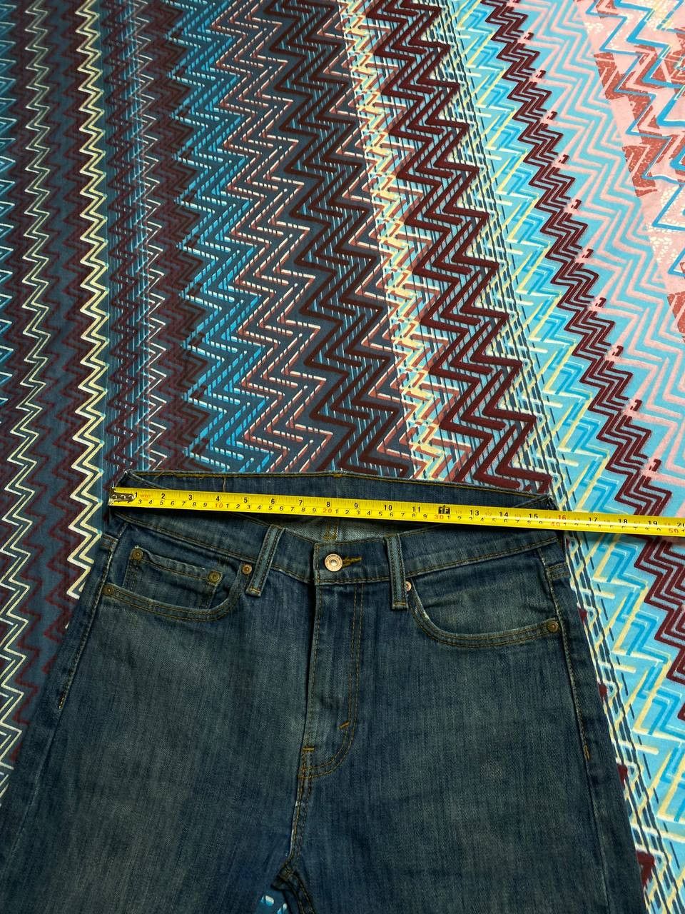 Levi's × Vintage Vintage Jeans Faded Distressed Japanese Y2K Straight Size US 31 - 4 Thumbnail