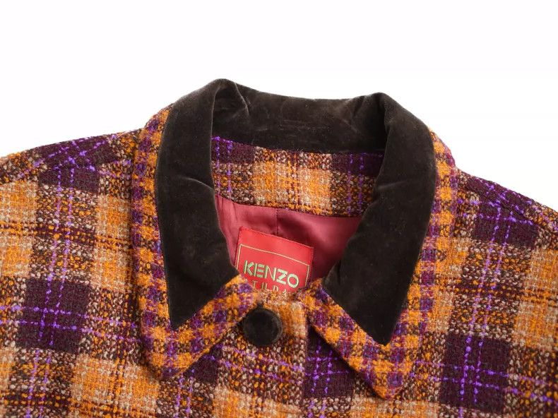 Kenzo KENZO size6 Pumpkin velvet grid set Size M / US 6-8 / IT 42-44 - 7 Thumbnail