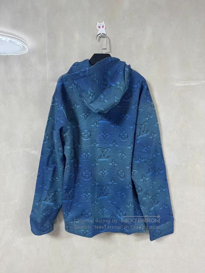 Louis Vuitton Louis Vuitton Warm full printed line logo hoodie Size US XL / EU 56 / 4 - 2 Thumbnail
